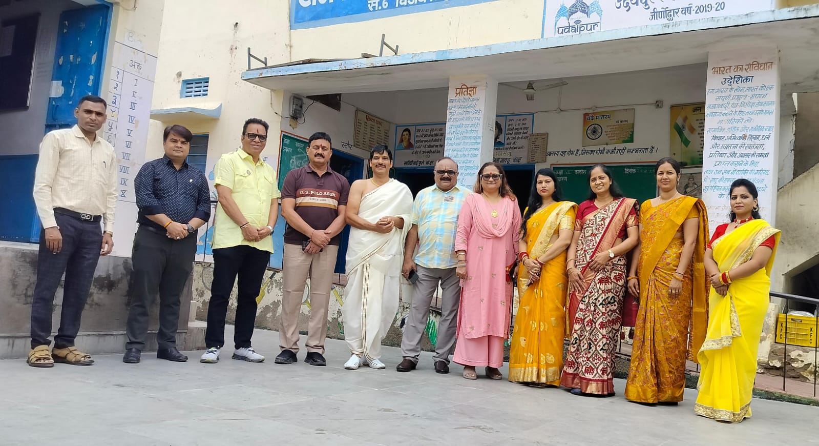 राजकीय विद्यालय को मॉडर्न विद्यालय बनाने की कोशिश में रोटरी क्लब उदय की पहल’