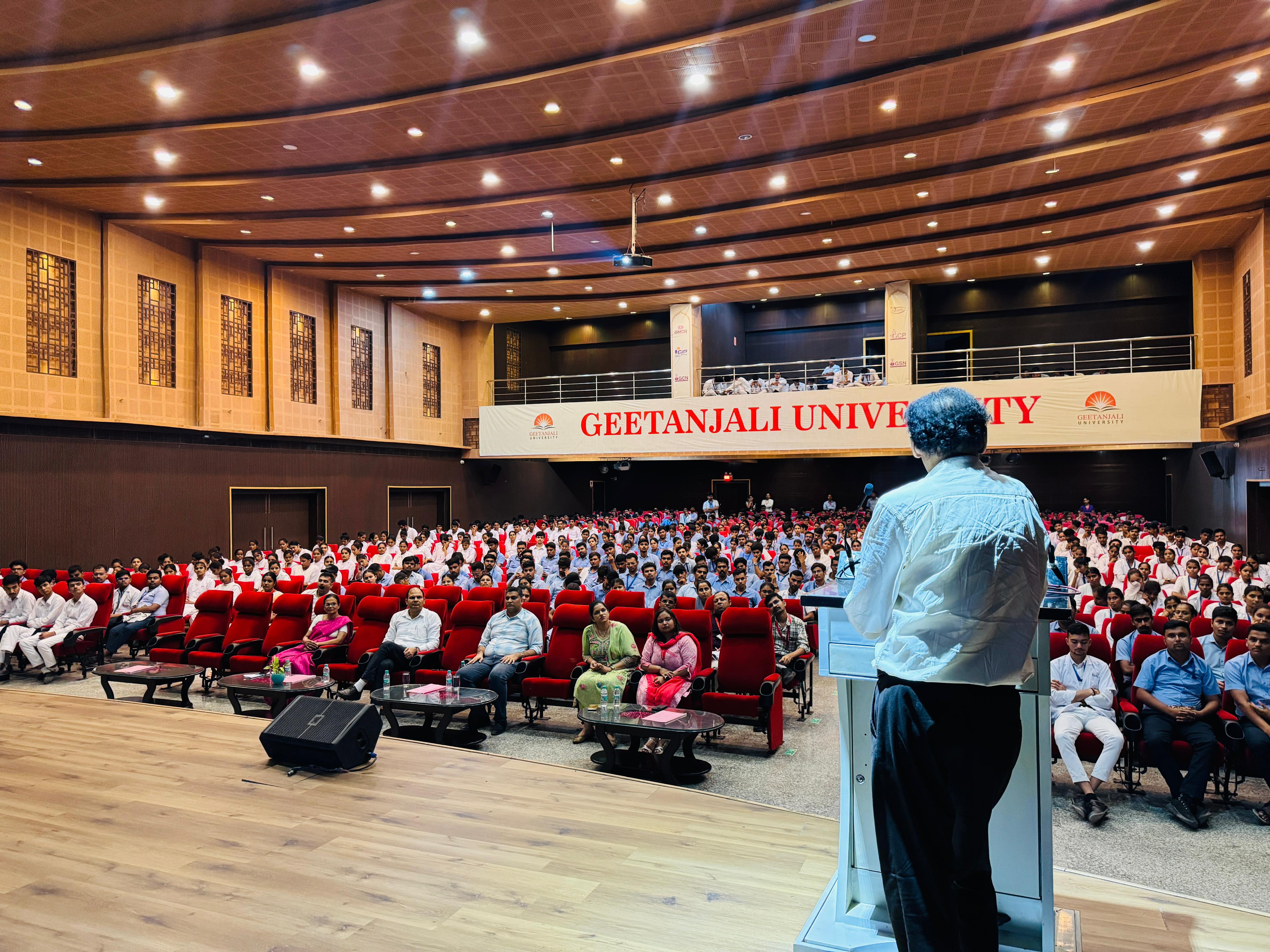 ####Awareness Program for Nursing Students at Geetanjali University