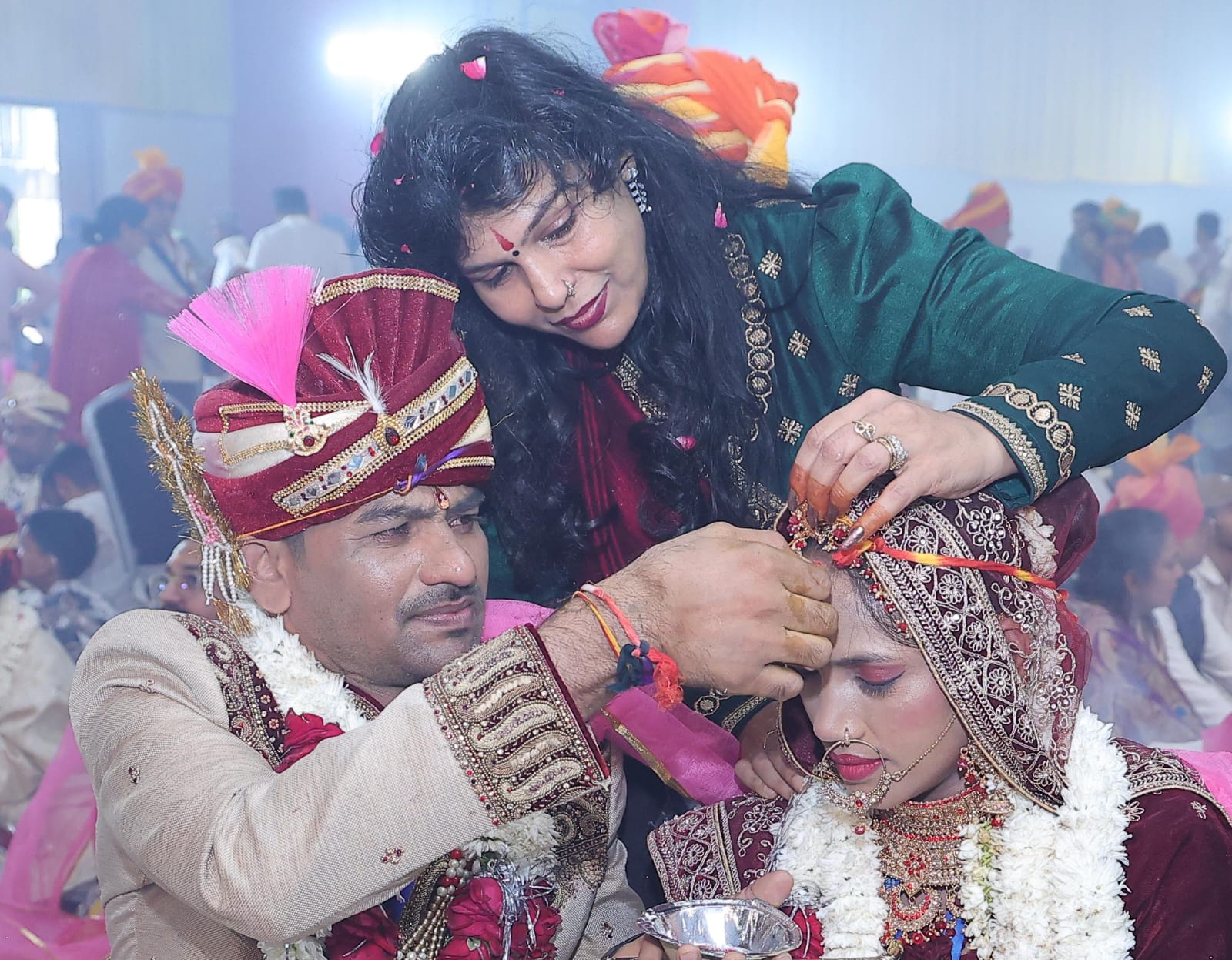 नारायण सेवा संस्थान के 44 वें दिव्यांग सामूहिक विवाह का समापन