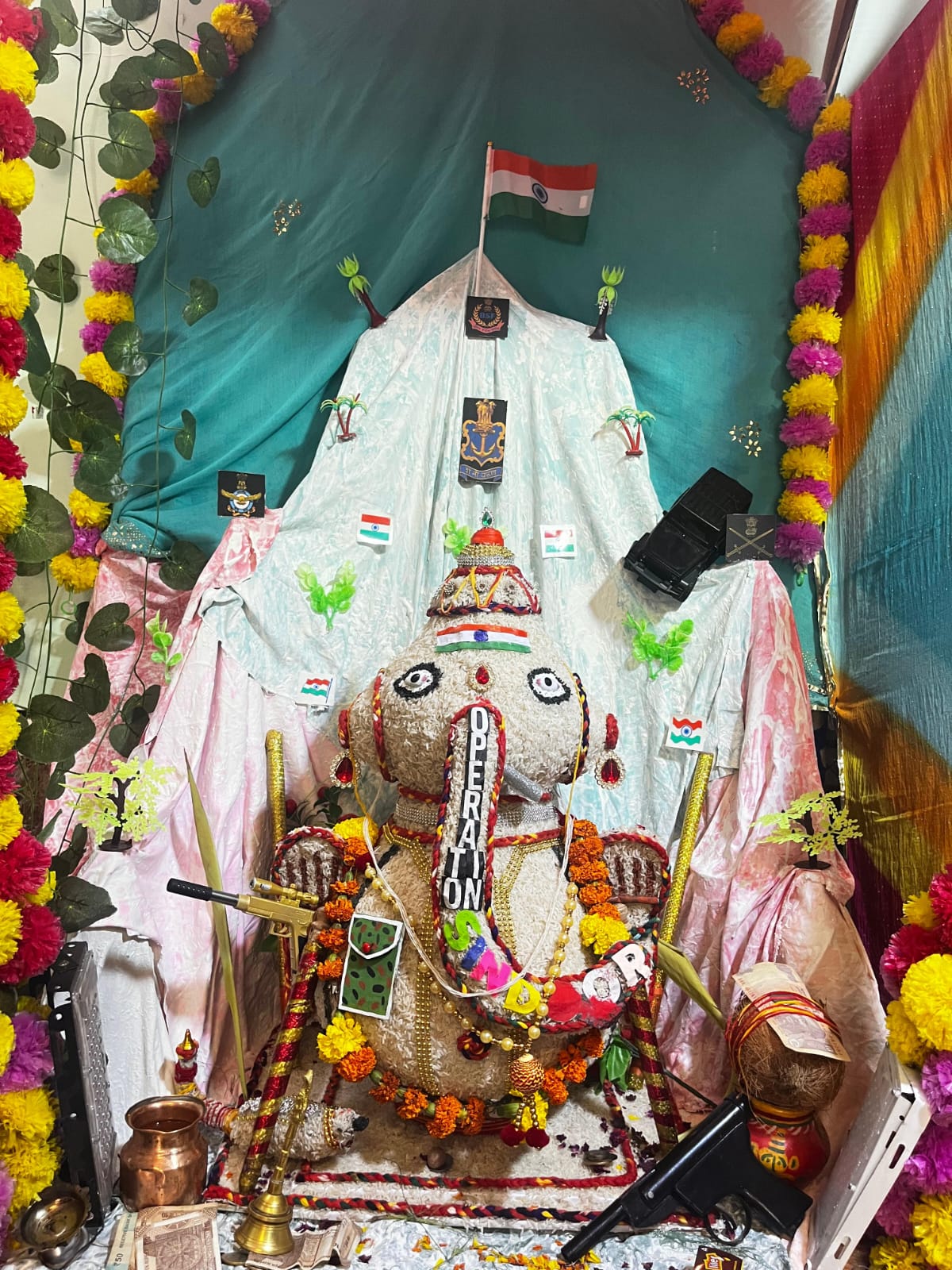 #### Food-Based Ganesh Idols Inspire Ecology