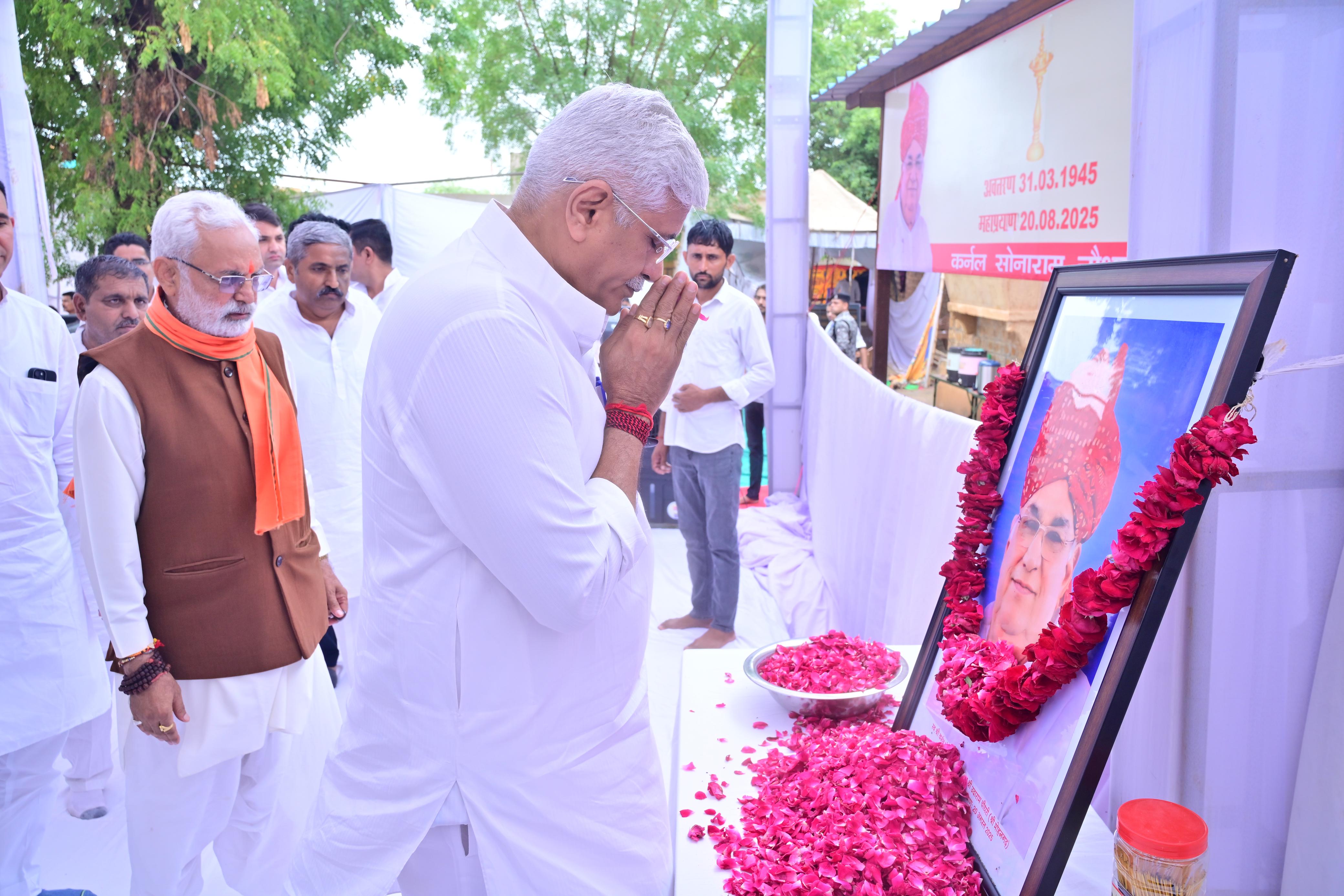 केंद्रीय संस्कृति एवं पर्यटन मंत्री का जैसलमेर दौरा