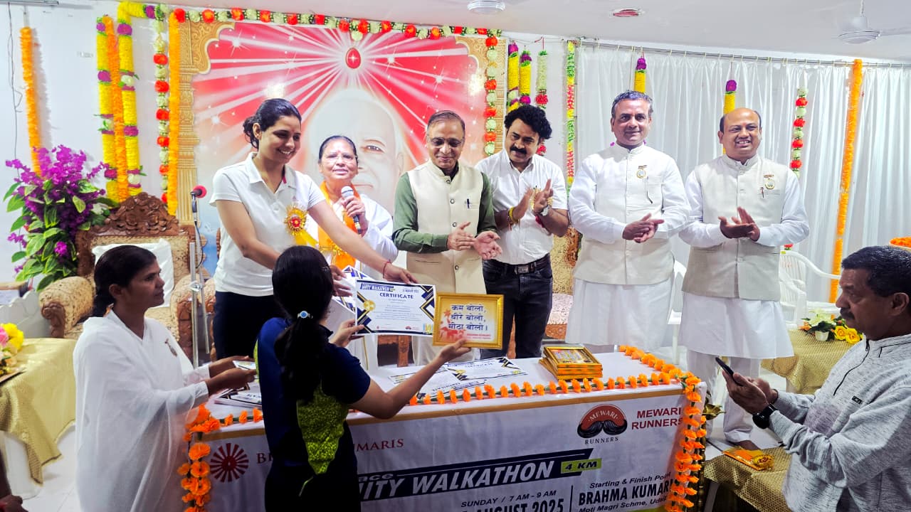 विश्व शांति एवं एकता संदेश देती वाकथॉन आयोजित
