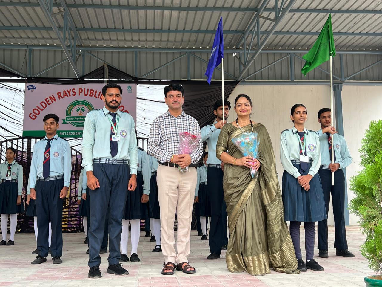 Investiture Ceremony 2025 Held at Golden Rays Public School
