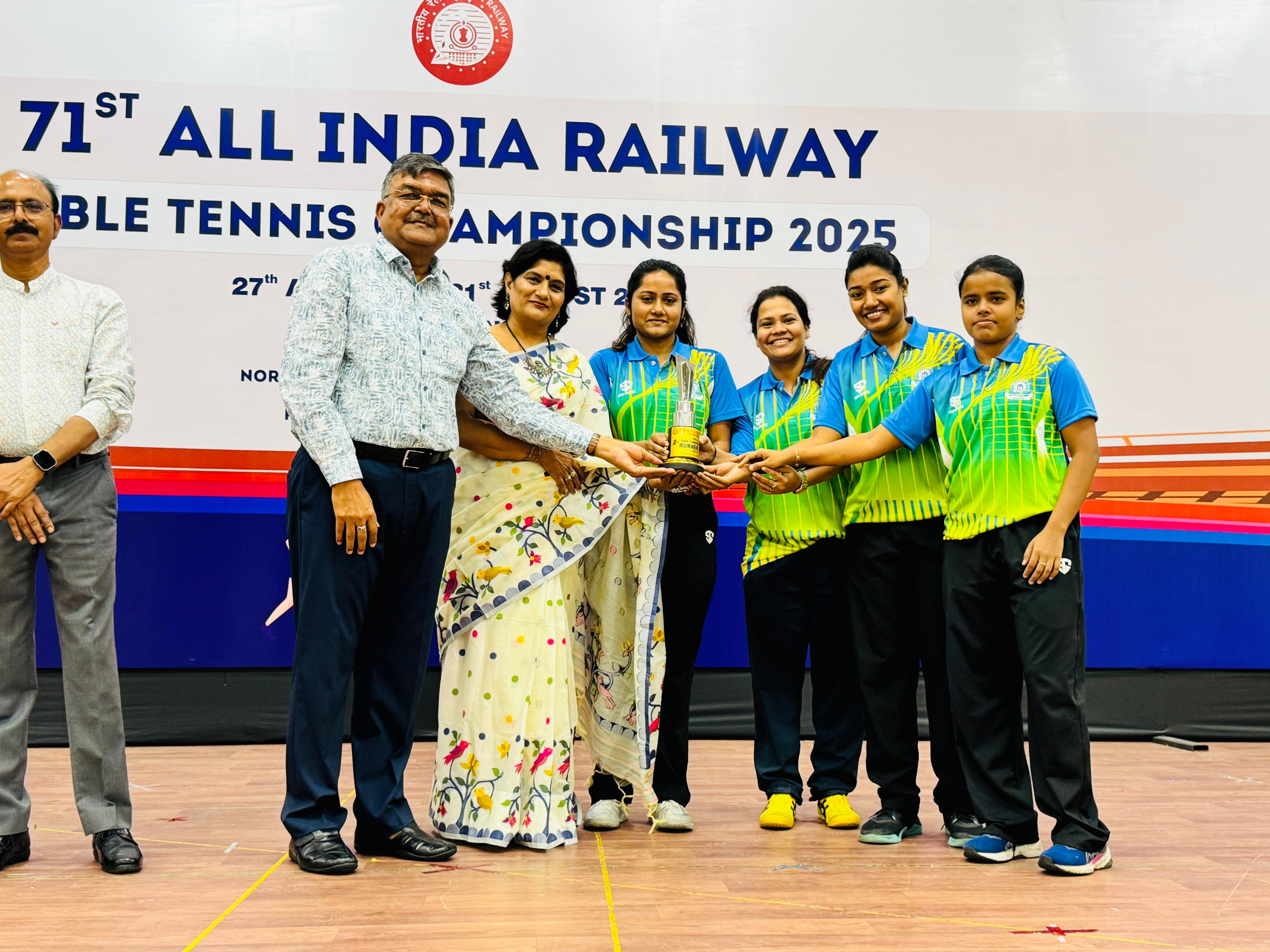 71st All India Railway Table Tennis Championship 2025-26 Concludes in Jaipur