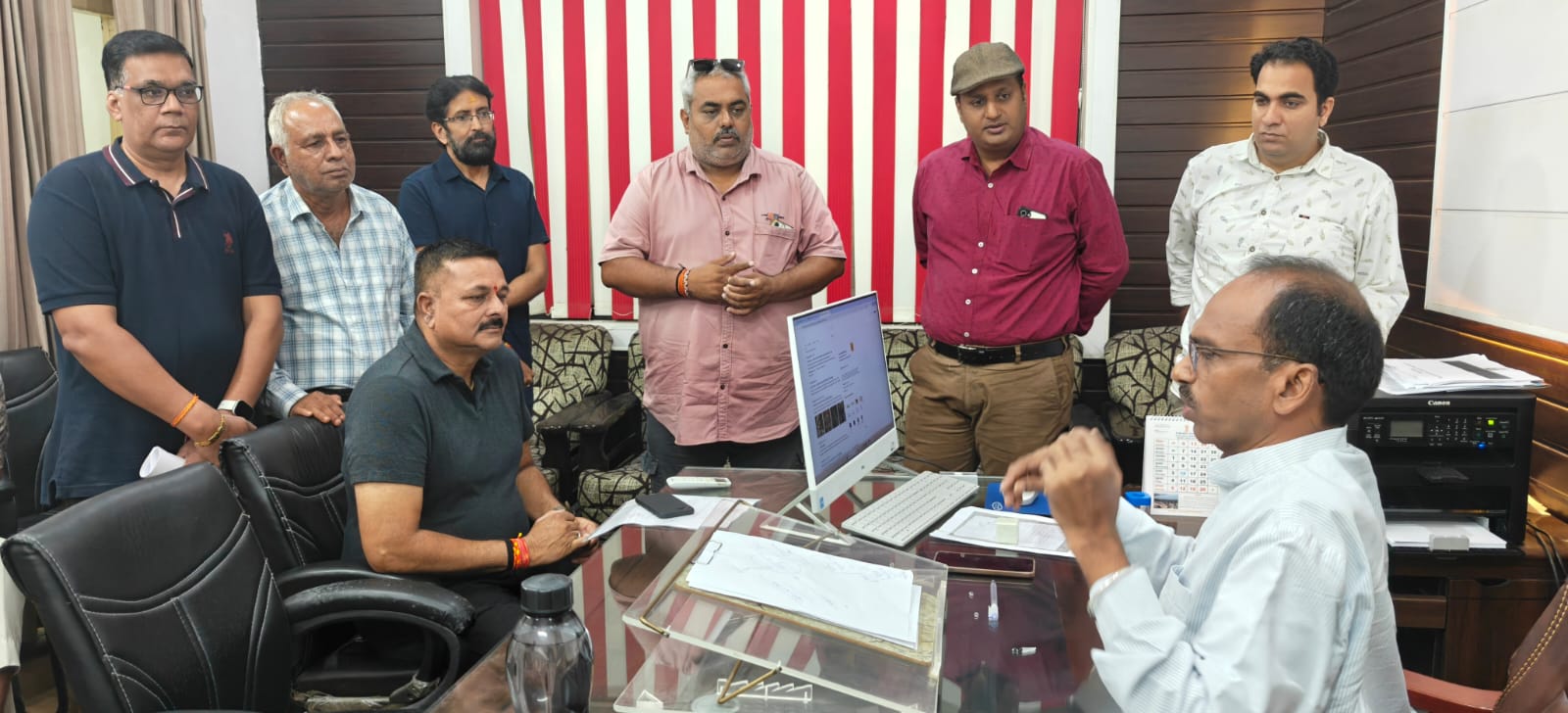 MP Rawat Holds Public Hearing in Udaipur