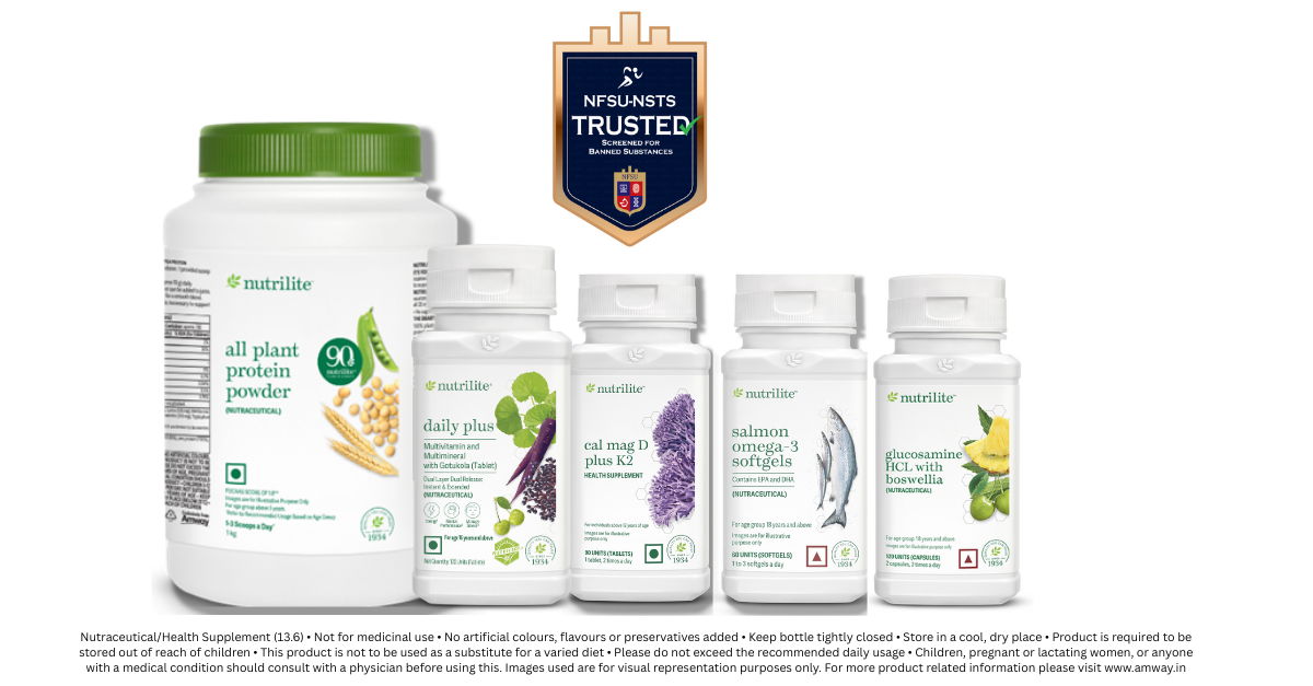 Nutrilite by Amway Trusted by NFSU: A Milestone in Safe Nutrition