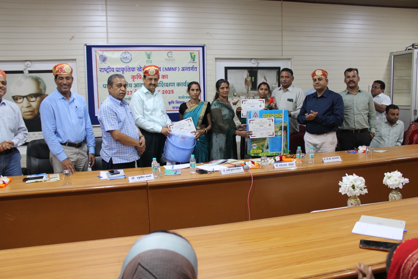 Five-Day Natural Farming Training for Krishi Sakhis Concludes