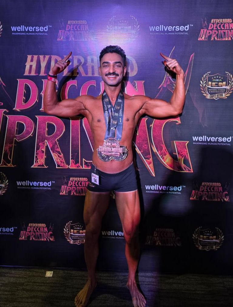 Apoorv Dawe Makes History: Wins Bronze at International Bodybuilding Championship