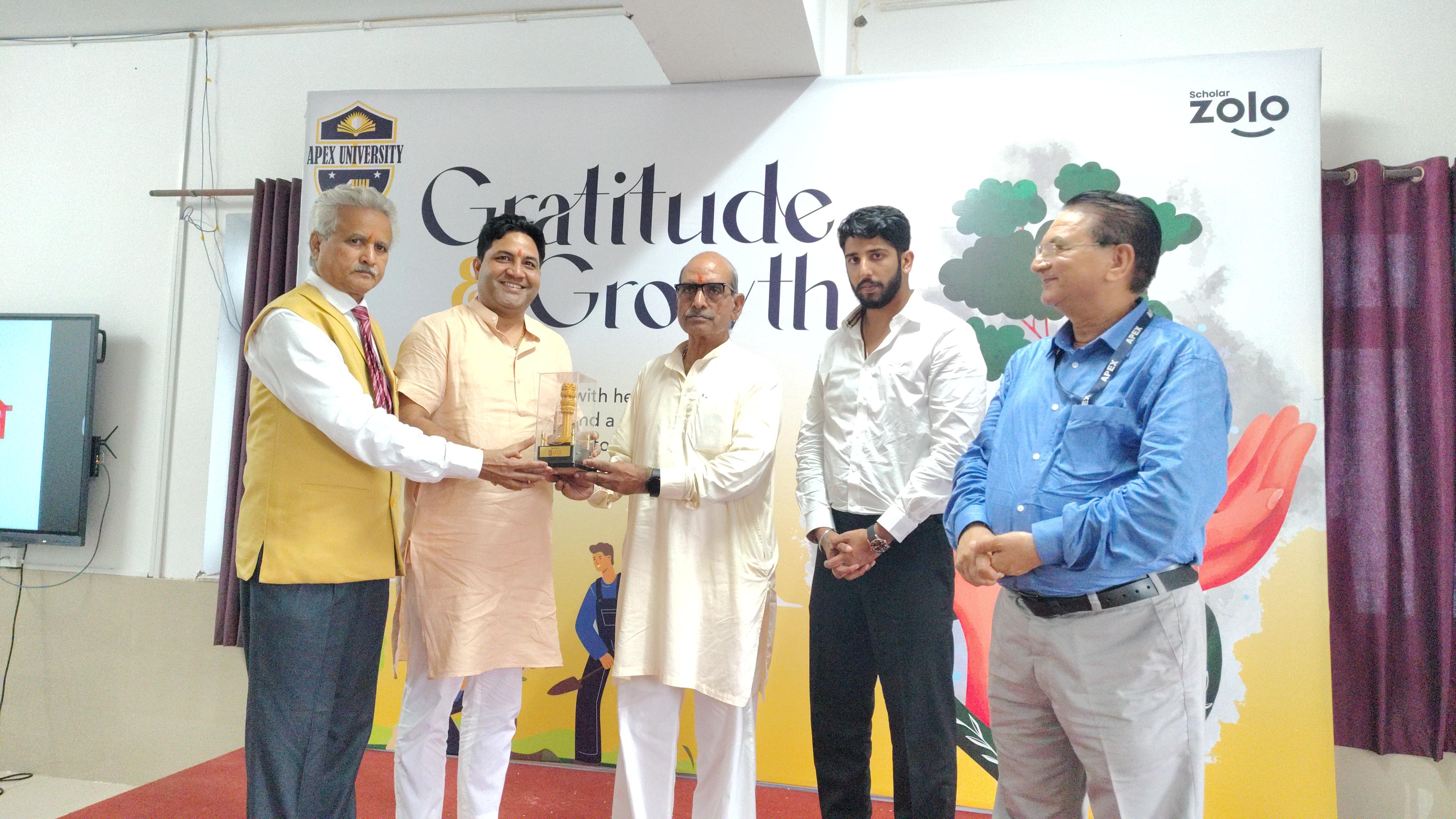 अपेक्स यूनिवर्सिटी में शिक्षक दिवस पर भव्य आयोजन