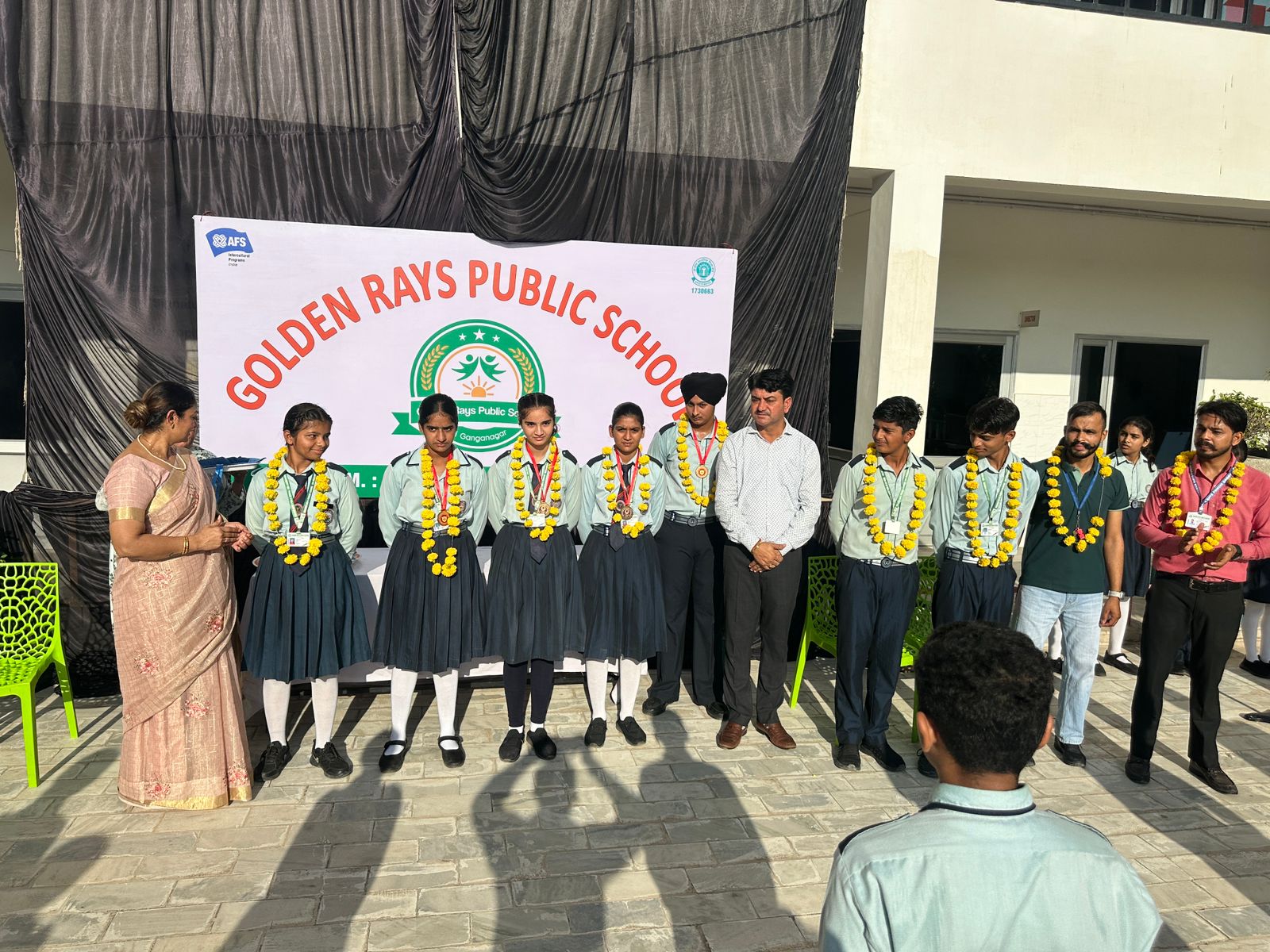Golden Rays Public School Honors Boxing Champions