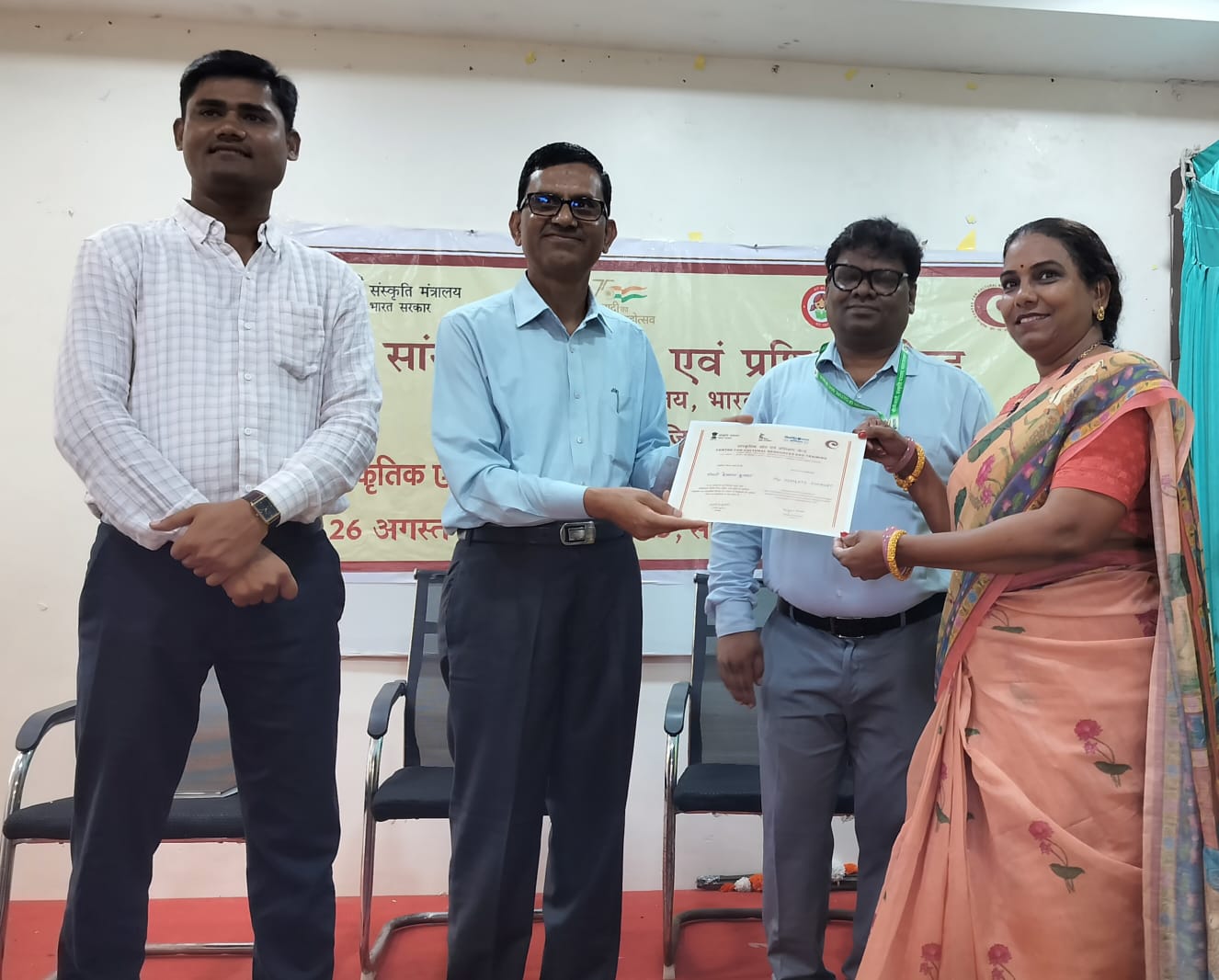 सीसीआरटी दमोह, मध्य प्रदेश में उदयपुर की शिक्षिका ने किया राजस्थान का प्रतिनिधित्व