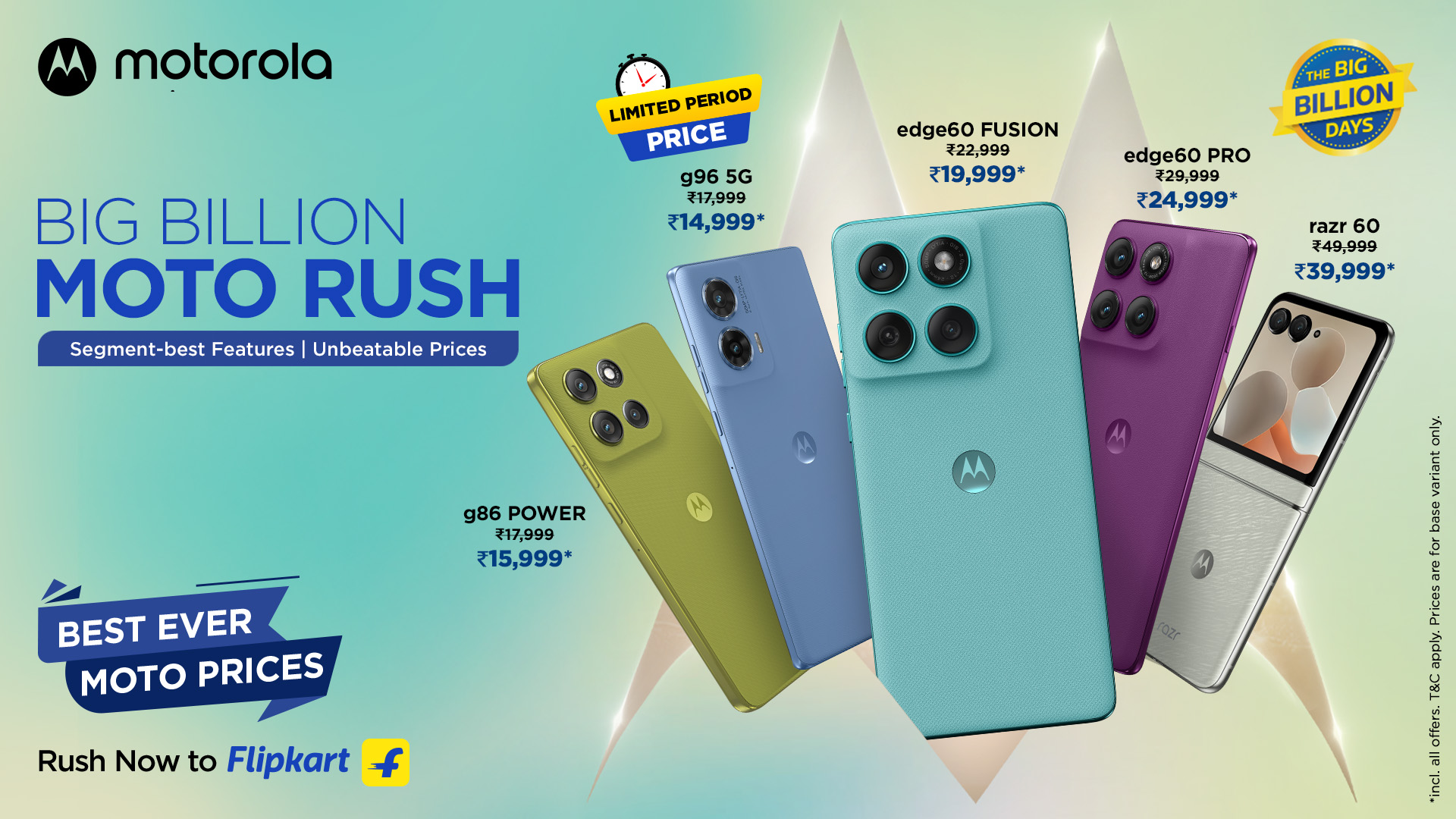 Motorola announces Big Billion Moto Rush