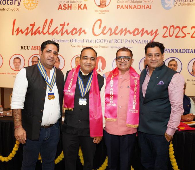 Installation Ceremony of Rotary Club Ashoka Concludes Successfully: Mukesh Madhwani