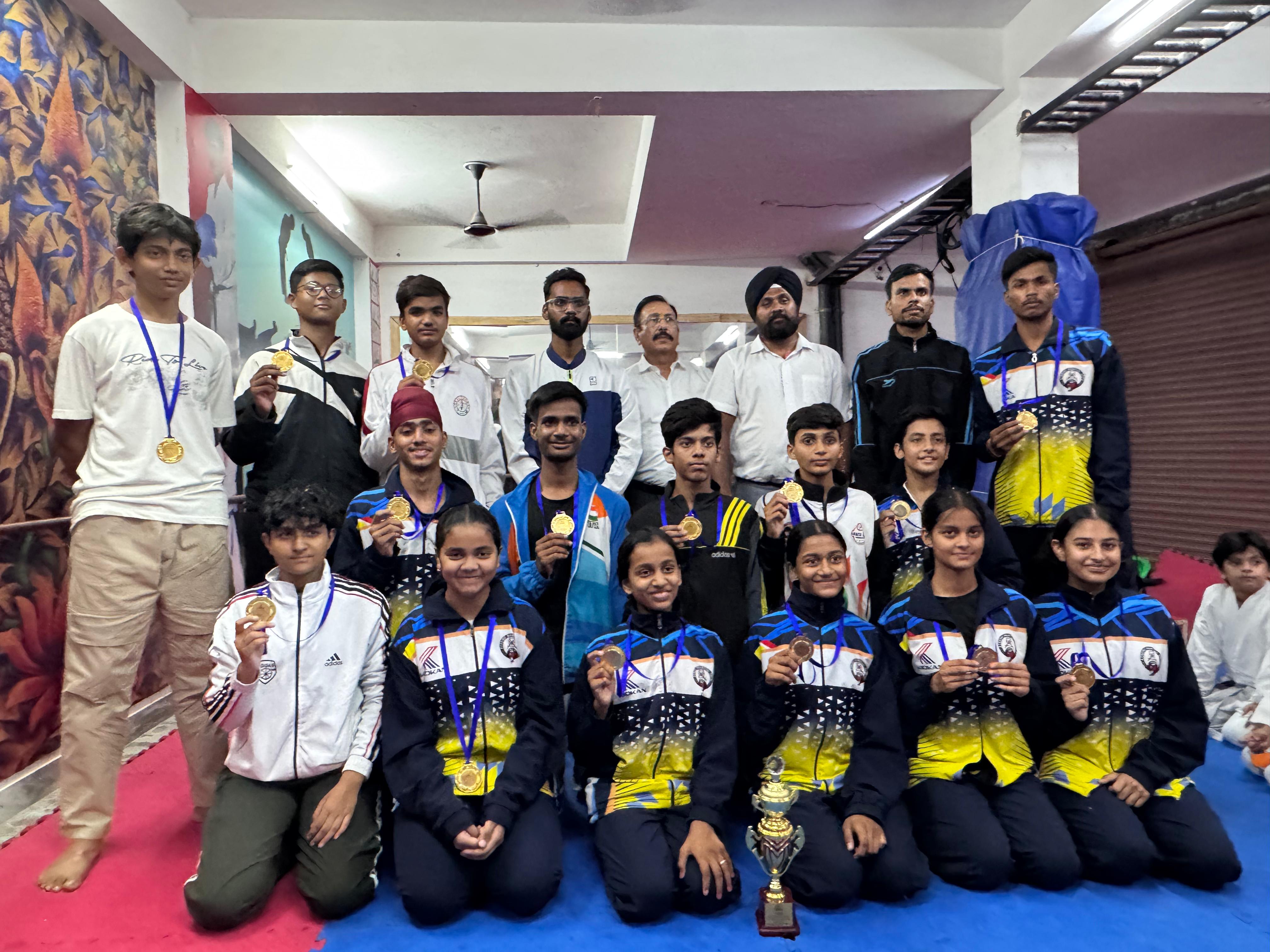 69वीं जिला स्तरीय स्कूल कराटे चैम्पियनशिप सम्पन्न
