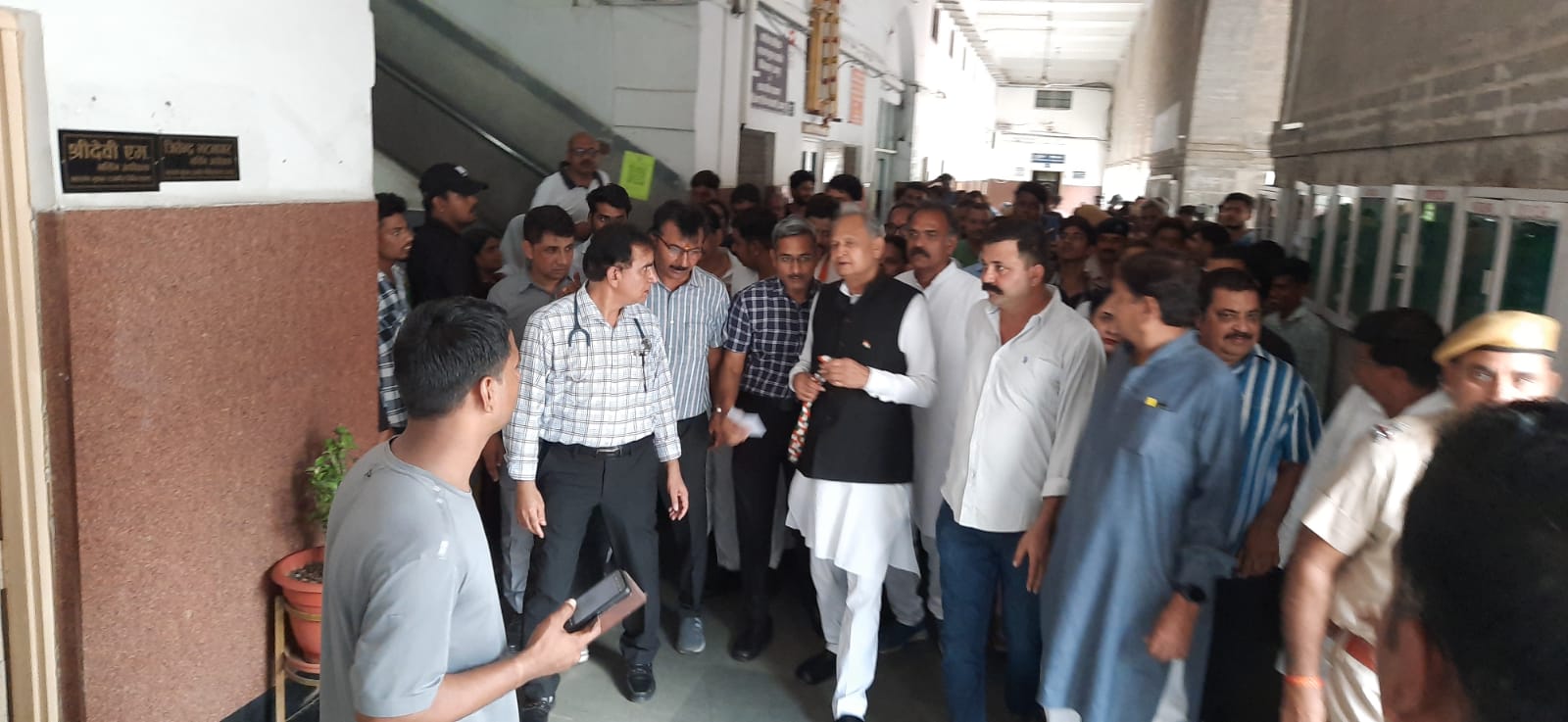 Former Rajasthan Chief Minister Ashok Gehlot Visits Dungarpur and Banswara
