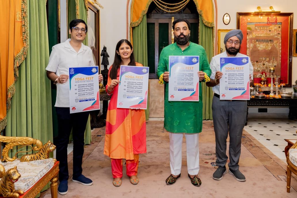 Shreeji Hazoor Unveils Poster of Yoga Fest 2025