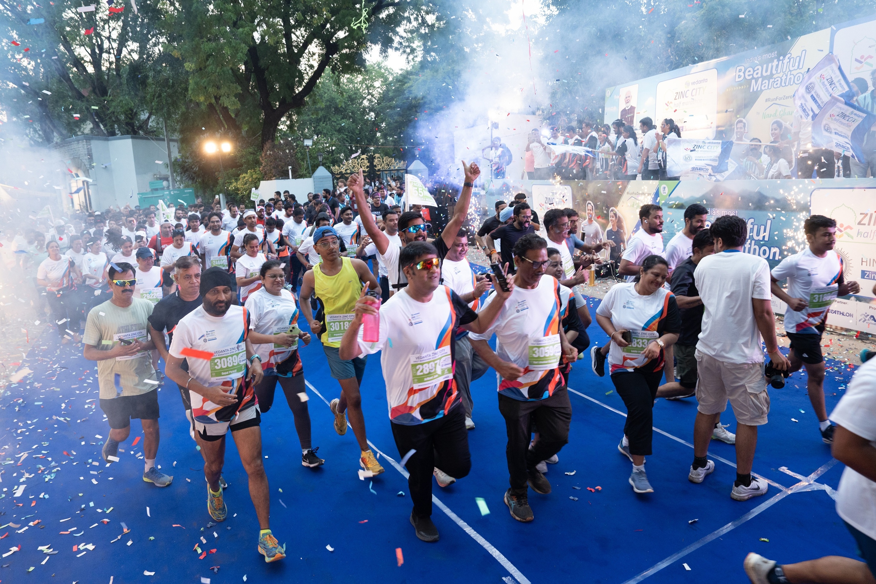#### Hindustan Zinc’s 2nd Vedanta Zinc City Half Marathon unites 7000 runners; a blockbuster hit