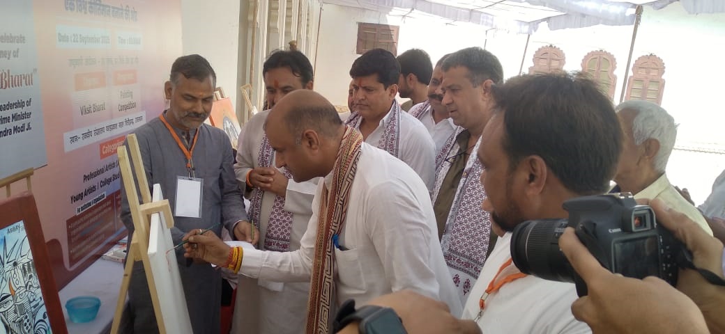 Seva Parv 2025: Colors of Viksit Bharat with Art