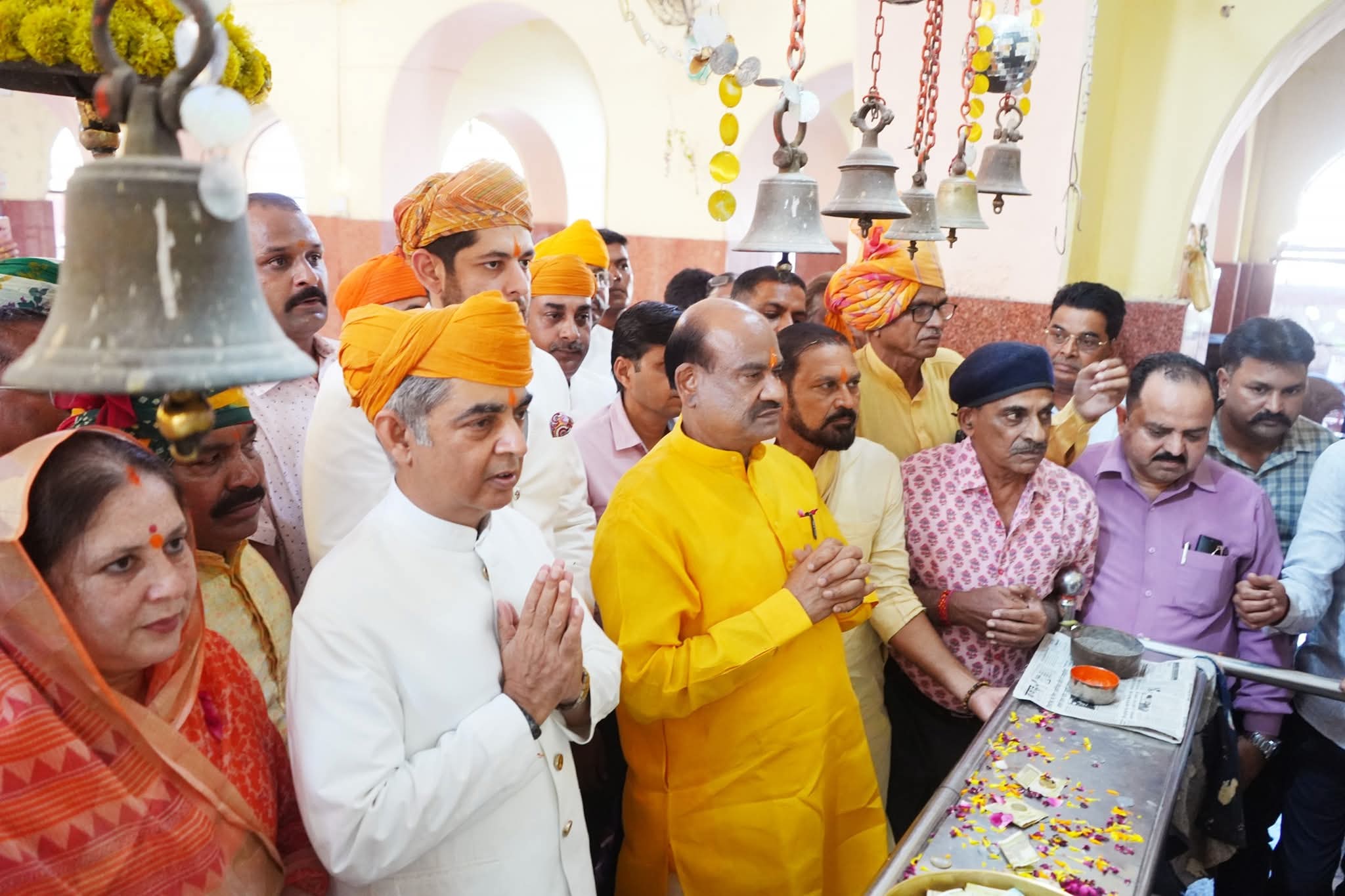####Kota’s Aashapura Mata Temple Symbolizes Faith, Heritage, and Development: Birla