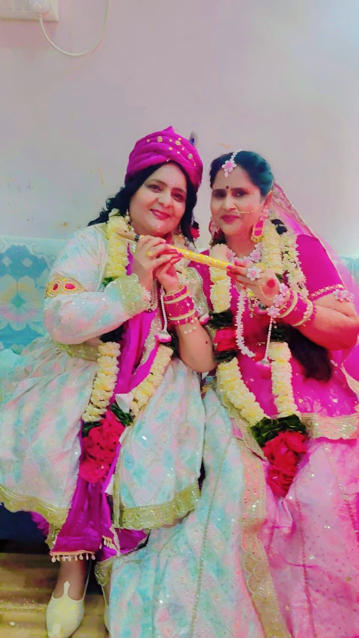 राधाकृष्ध्ण की सुंदर झांकी बनी आकर्षण केन्द्र