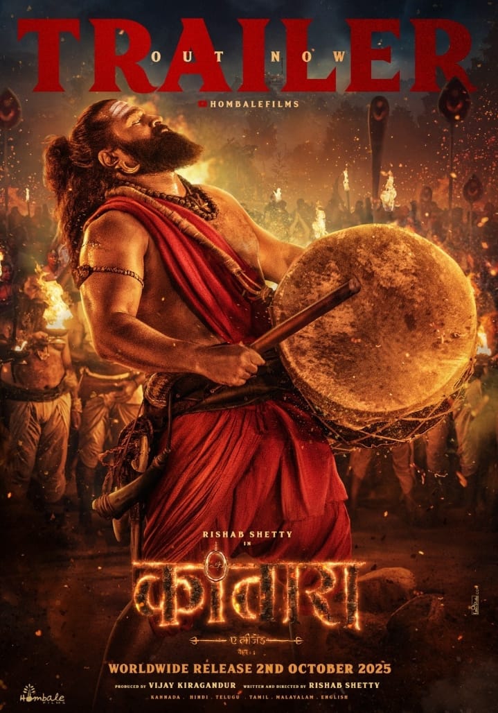Trailer of ‘Kantara: Chapter 1’ Starring Rishab Shetty Released