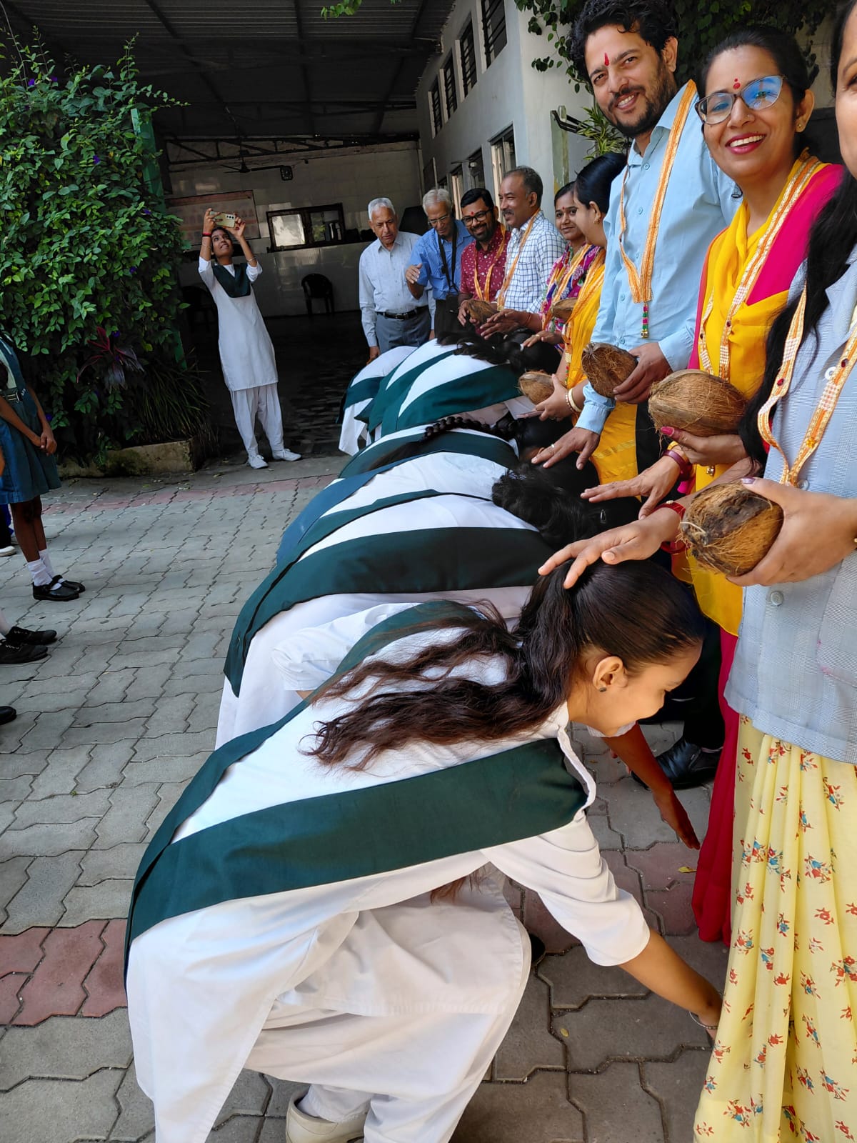 गुरु वंदन छात्र अभिनंदन कार्यक्रम