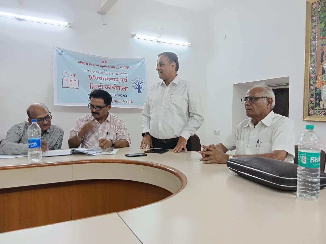 बागोर की हवेली में हिन्दी पखवाड़े के अंतर्गत विभिन्न प्रतियोगिताएं संपन्न