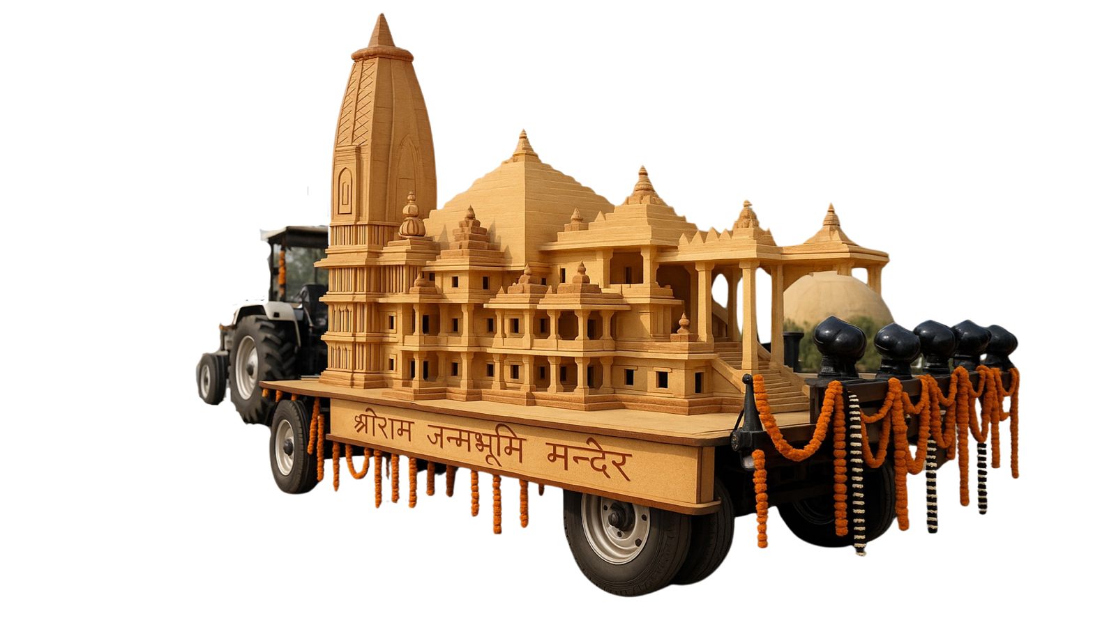 राम मंदिर, आदि योगी और चरण पादुका बनाएंगे राम बारात को और भव्य*