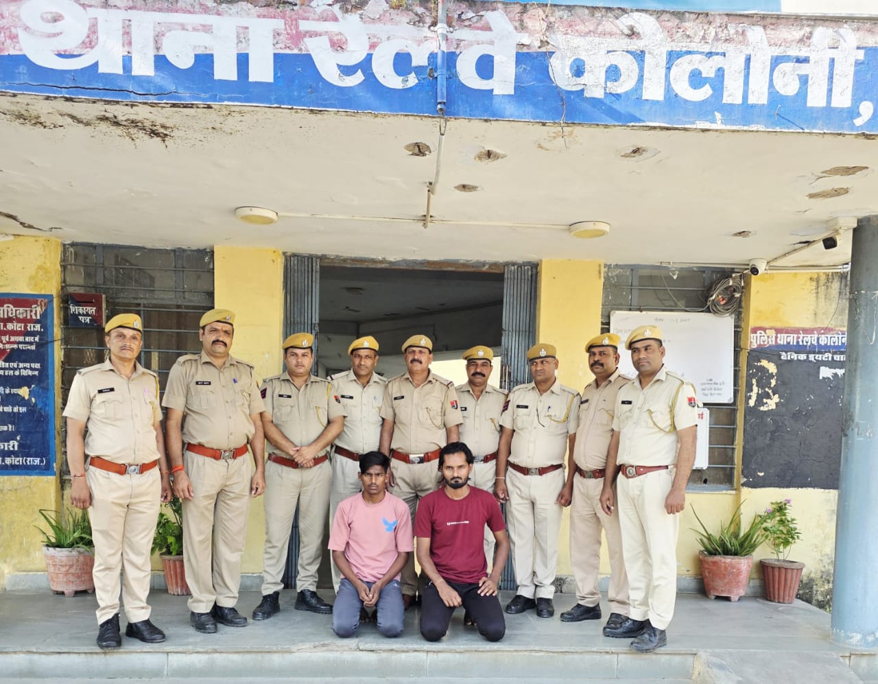 सीआई रामस्वरूप मीणा की ओपरेशन गरुङव्यूह के तहत  बड़ी कार्यवाही" दो तस्कर गिरफ्तार