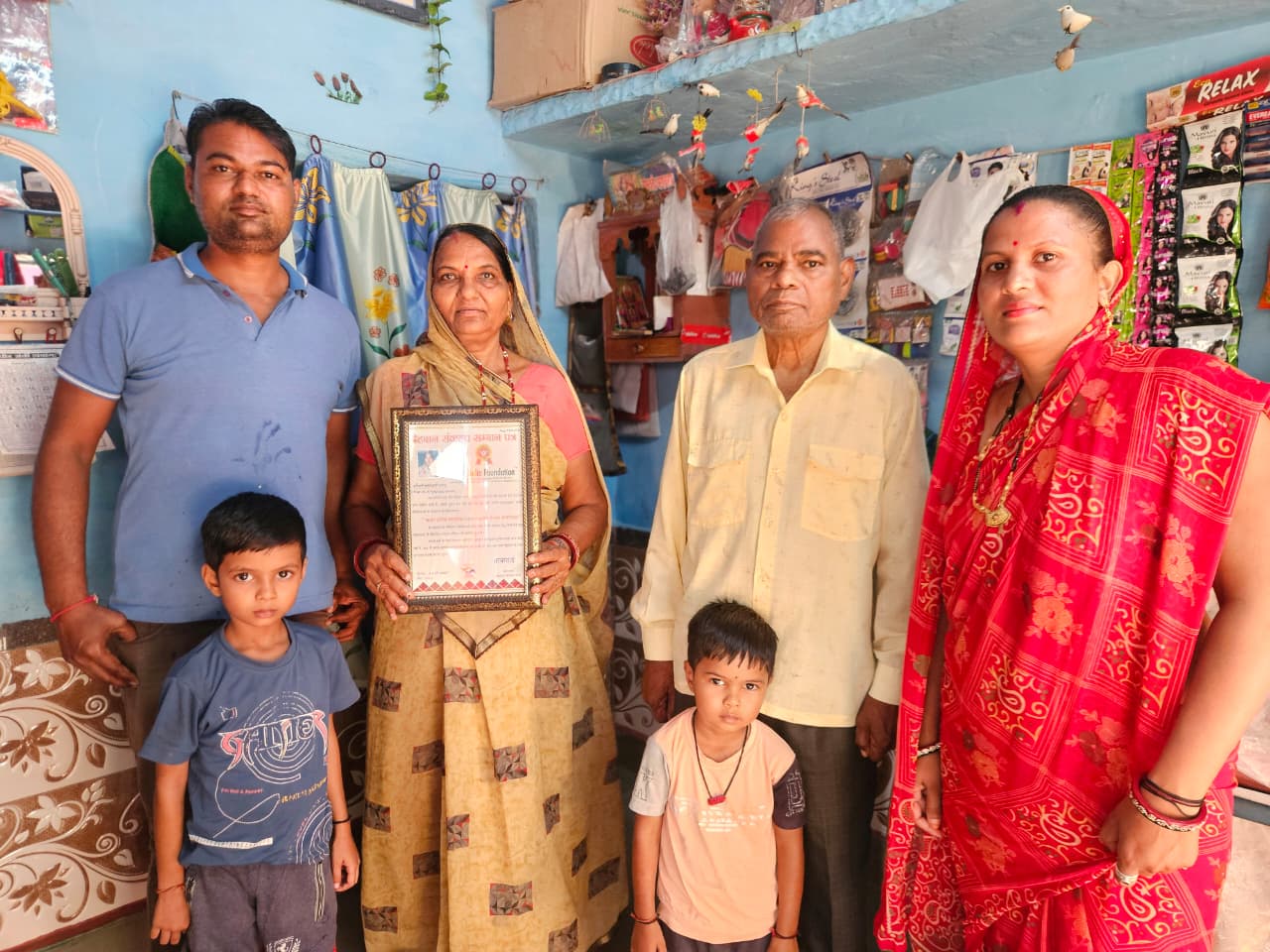 पति के देहदान संकल्प से प्रेरित होकर पत्नी ने लिया देहदान का संकल्प।