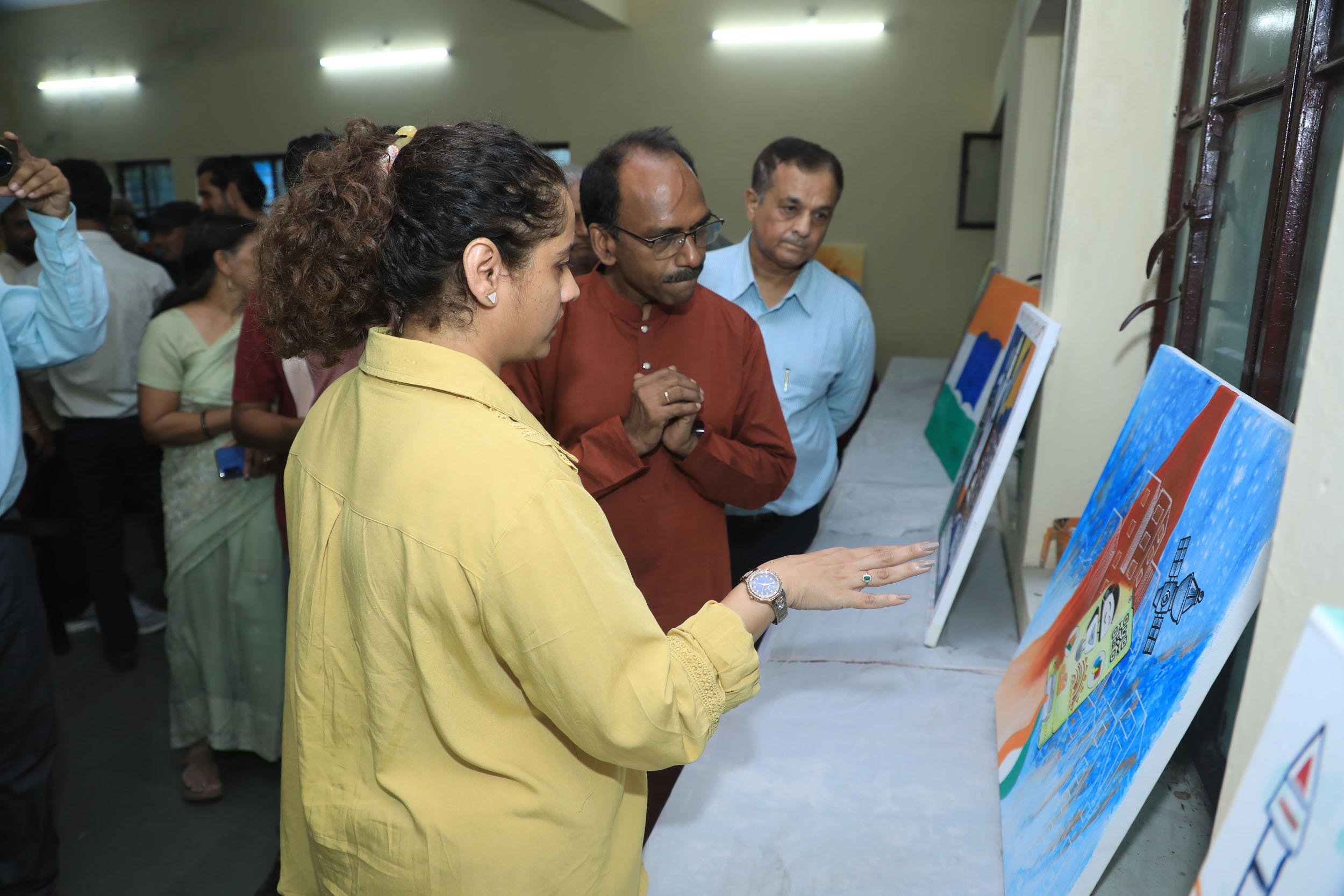 शिल्पग्राम में प्रोफेशनल आर्टिस्ट पेंटिंग प्रतियोगिता संपन्न