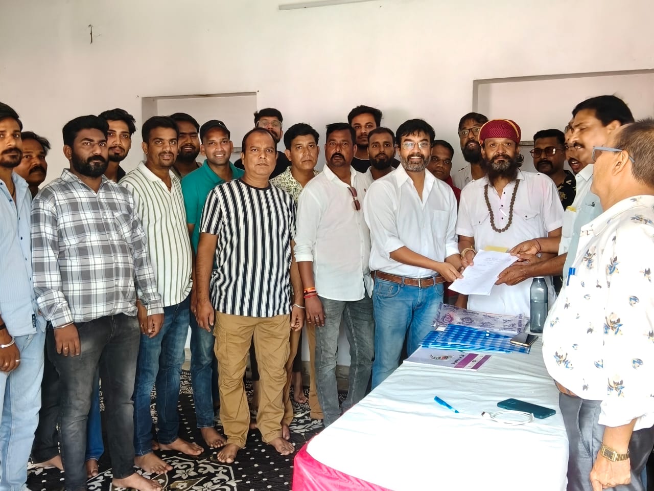 सालवी (बुनकर) समाज चुनाव 12 अक्टूबर को, नारायणलाल सलाया ने  पेश की दावेदारी