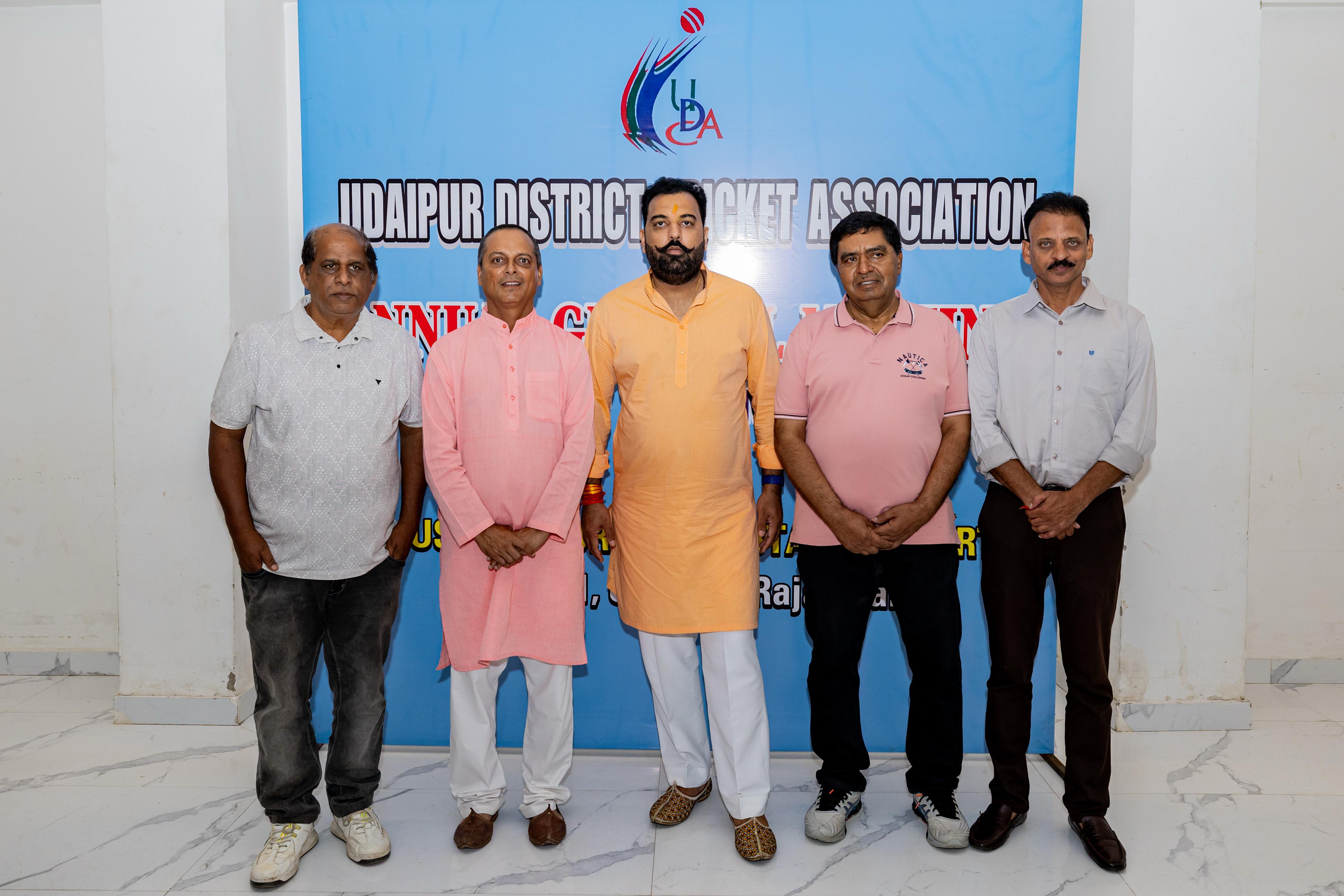 डॉ. लक्ष्यराजसिंह मेवाड़ यूडीसीए अध्यक्ष पर तीसरी बार आसीन,