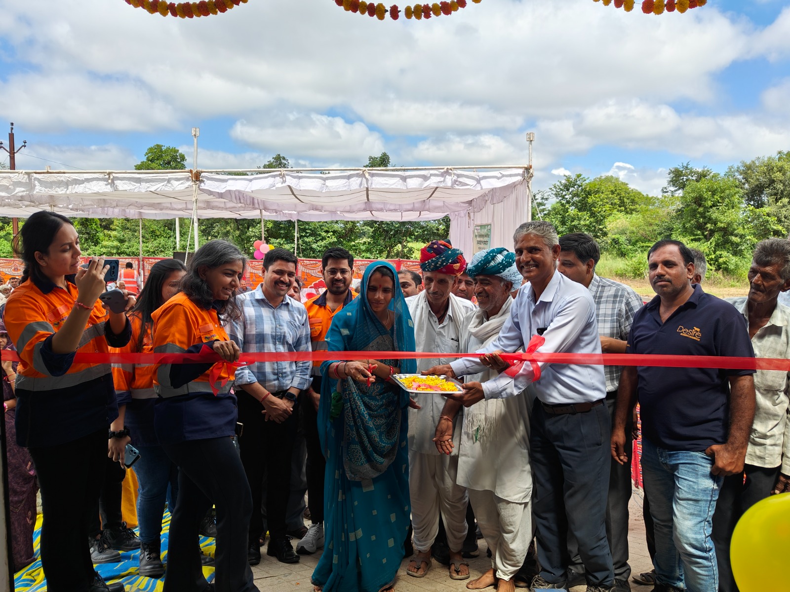 राजपुरा दरीबा में बायोमास पेलेट यूनिट का शुभारंभ, किसानों को मिलेगा लाभ