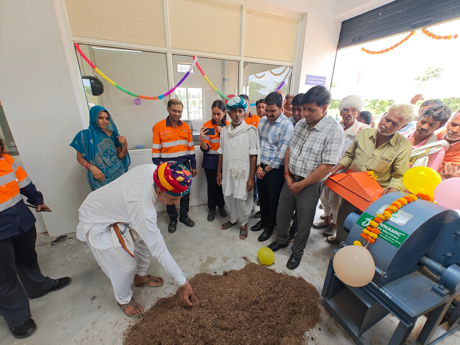 Biomass Pellet Unit Inaugurated at Rajpura Dariba