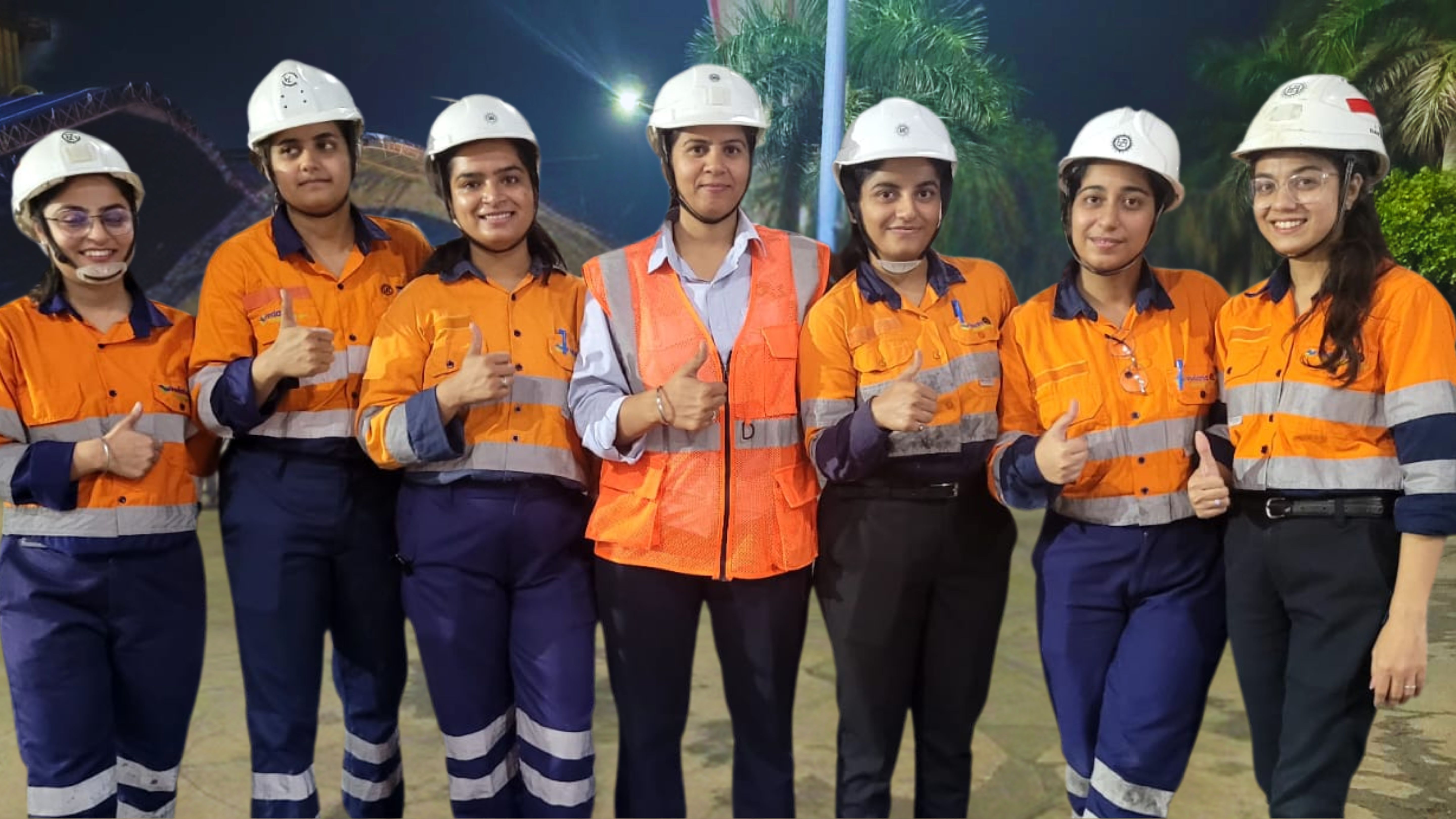 हिन्दुस्तान जिंक के सबसे पुराने देबारी जिंक स्मेल्टर में महिलाओं के लिए नाईटशिफ्ट की शुरूआत