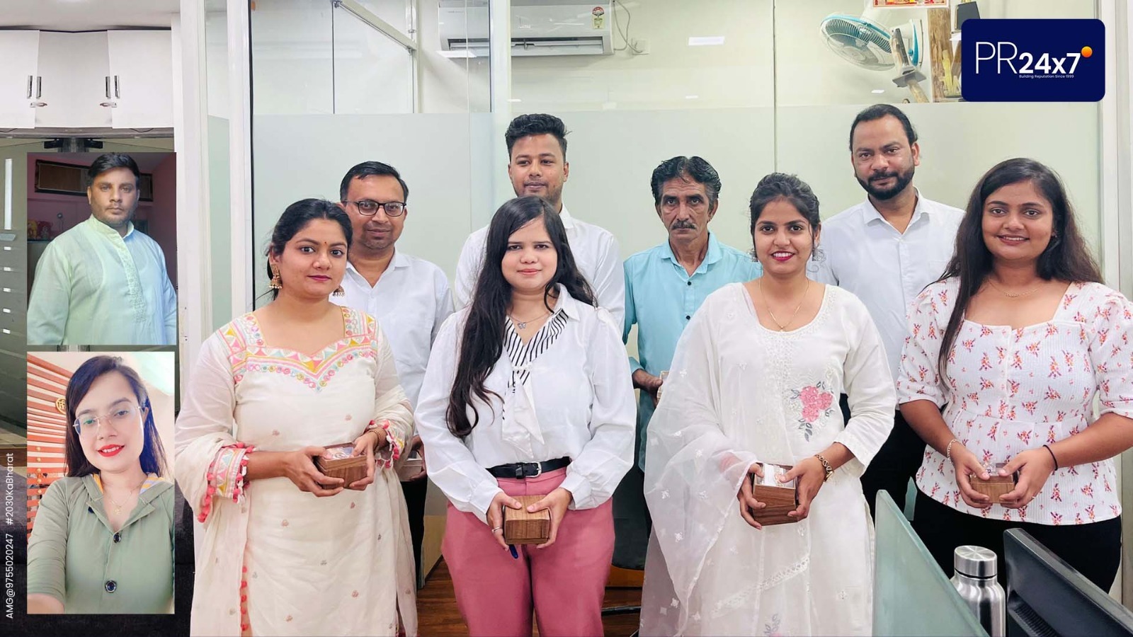 क्लाइंट रिलेशन को समर्पित नवरात्रि के नौ रंग या परंपरा और प्रोफेशनलिज़्म को समर्पित पीआर 24x7 की नवरात्रि