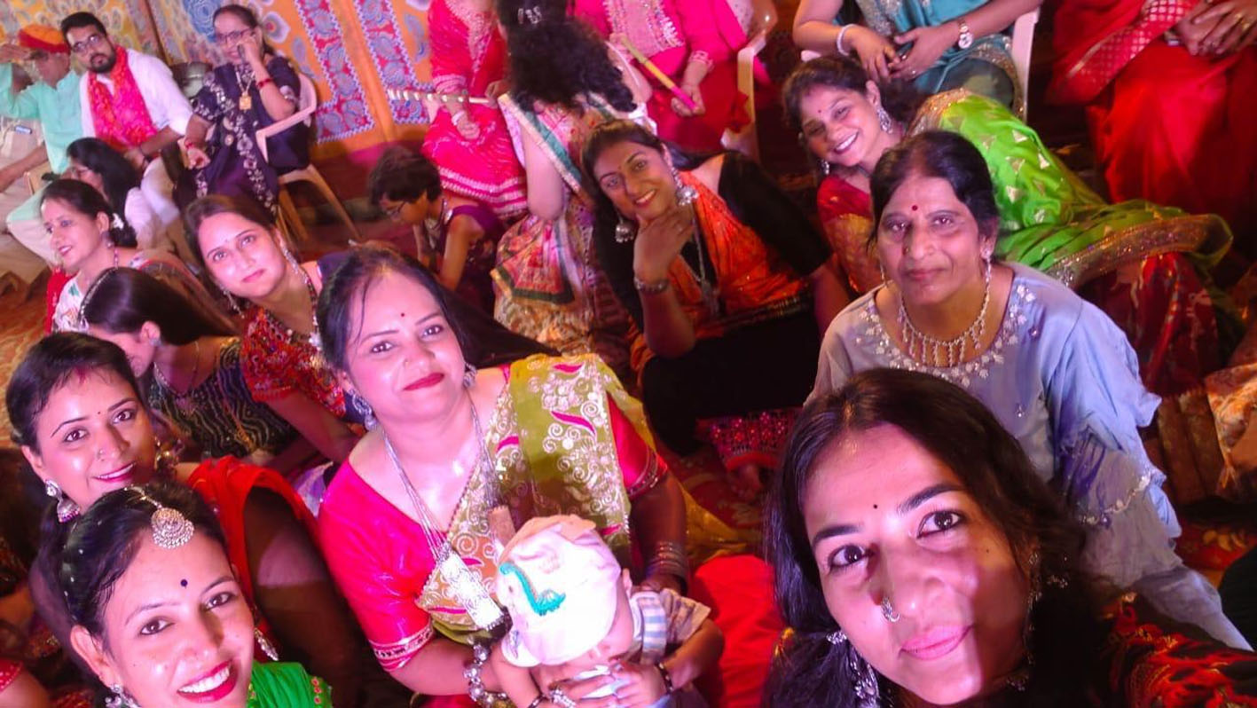 महावीरम् अपार्टमेंट में भक्ति, कला और संस्कृति से सराबोर गरबा उत्सव का भव्य समापन