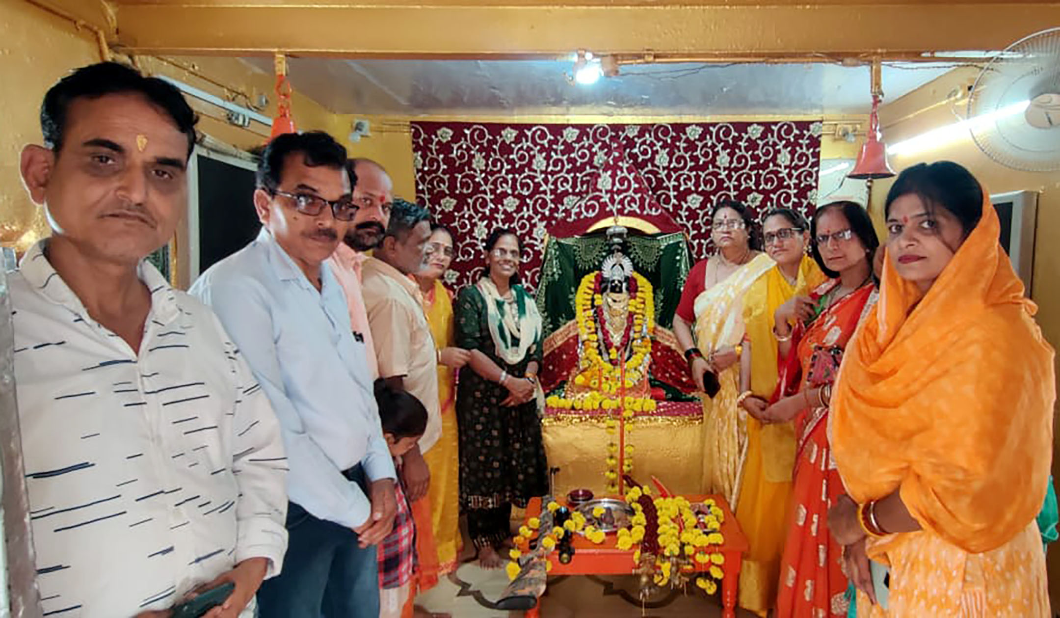 Matrika Shakti Leads Puja at Ashapura Temple on Vijayadashami Matrika Shakti Leads Puja at Ashapura Temple on Vijayadashami