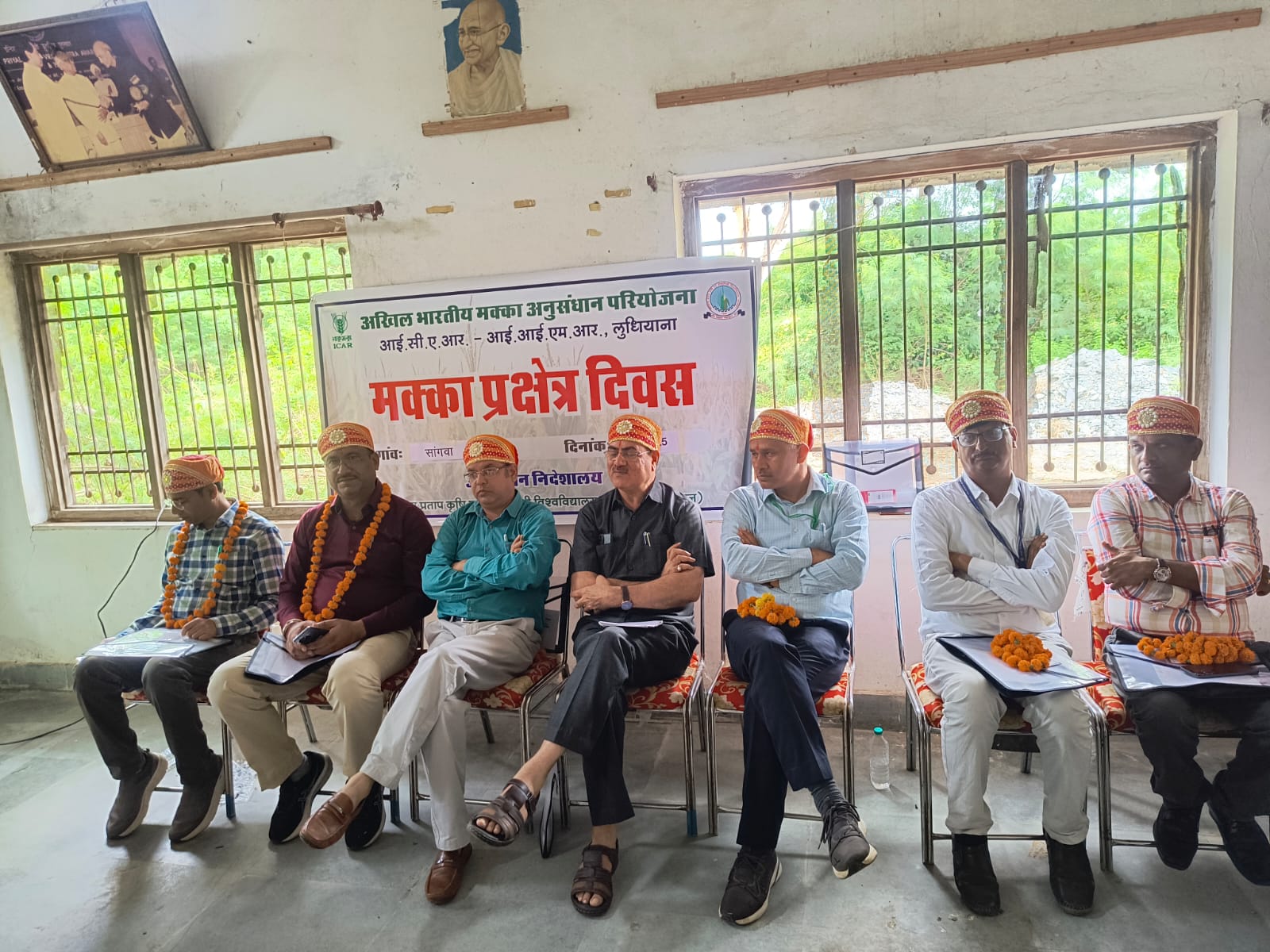 Advanced Maize Farming Training and Input Distribution Held in Sangwa Village