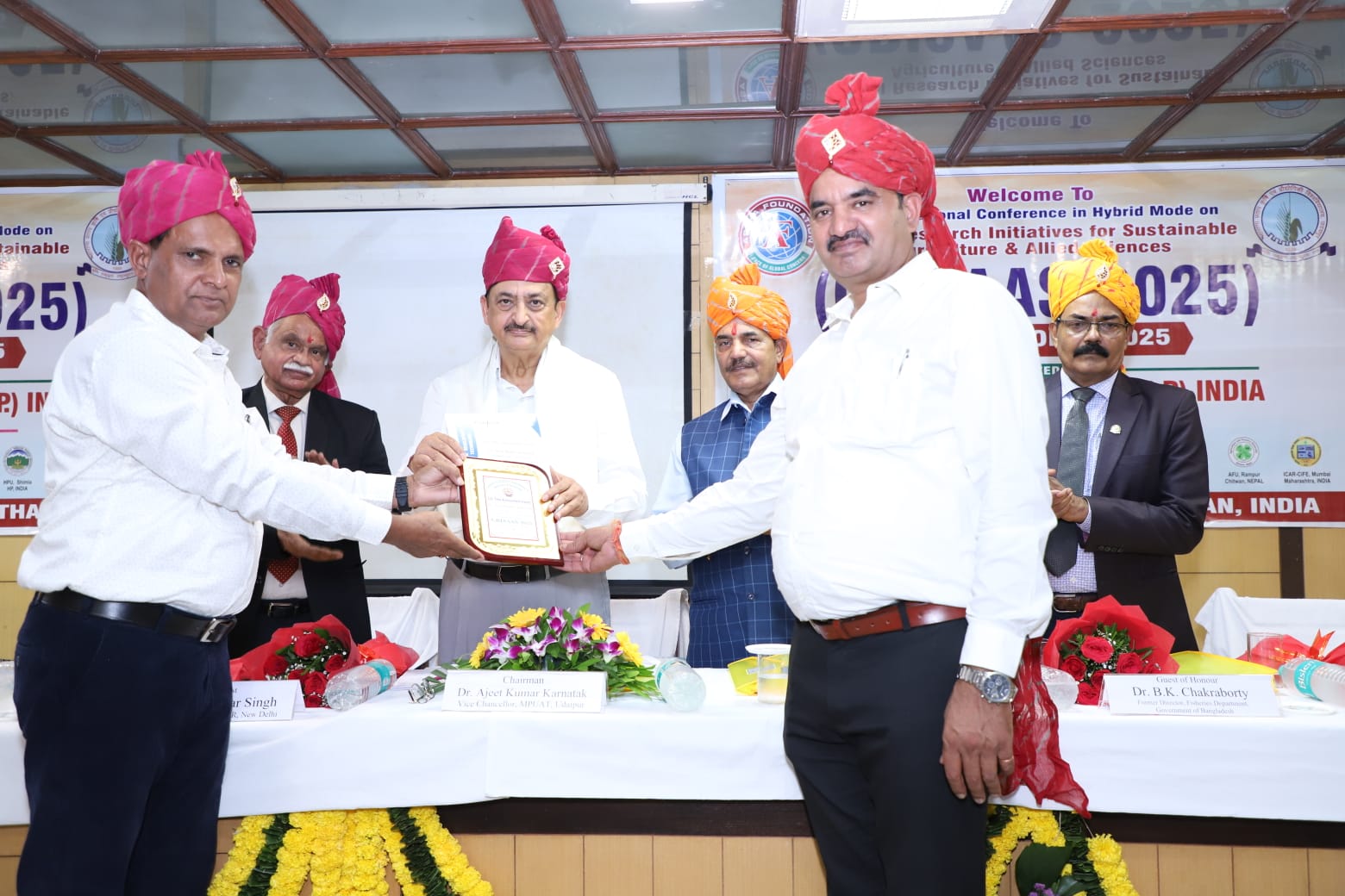 #### Dr. Ajeet Kumar Karnataka Honoured with Lifetime Achievement Award