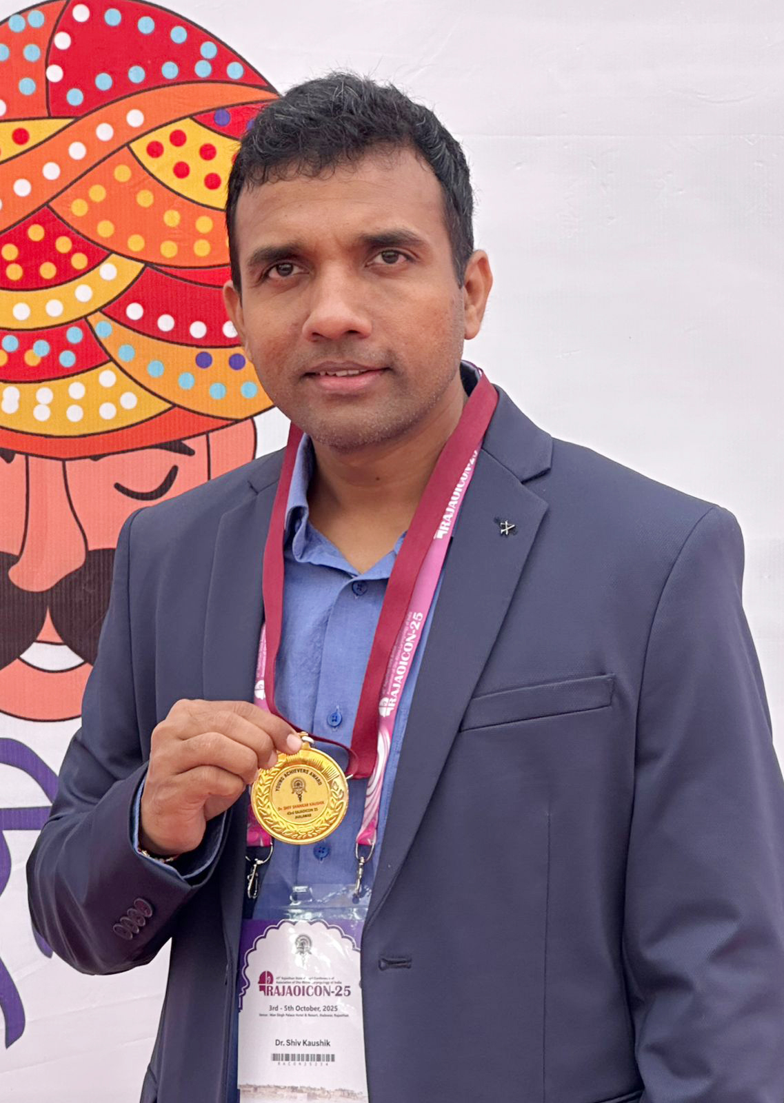 पीएमसीएच के कान,नाक एवं गला रोग विशेषज्ञ डॉ.शिव कौशिक ‘यंग अचीवर‘ अवार्ड से सम्मानित