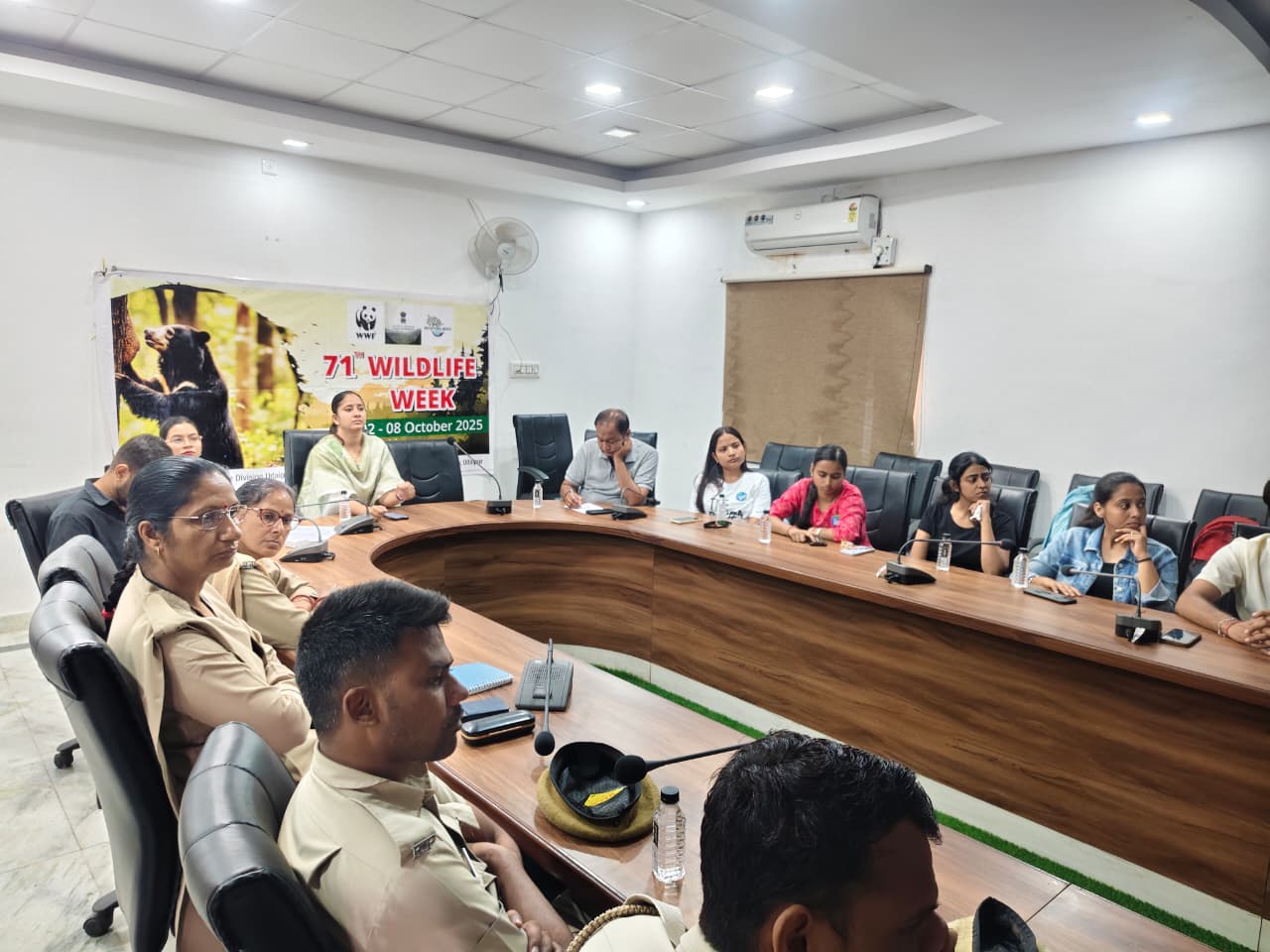 वन्यजीव सप्ताह स्नेक रेस्क्यू एवं भालू-मानव संघर्ष विषयक कार्यशाला