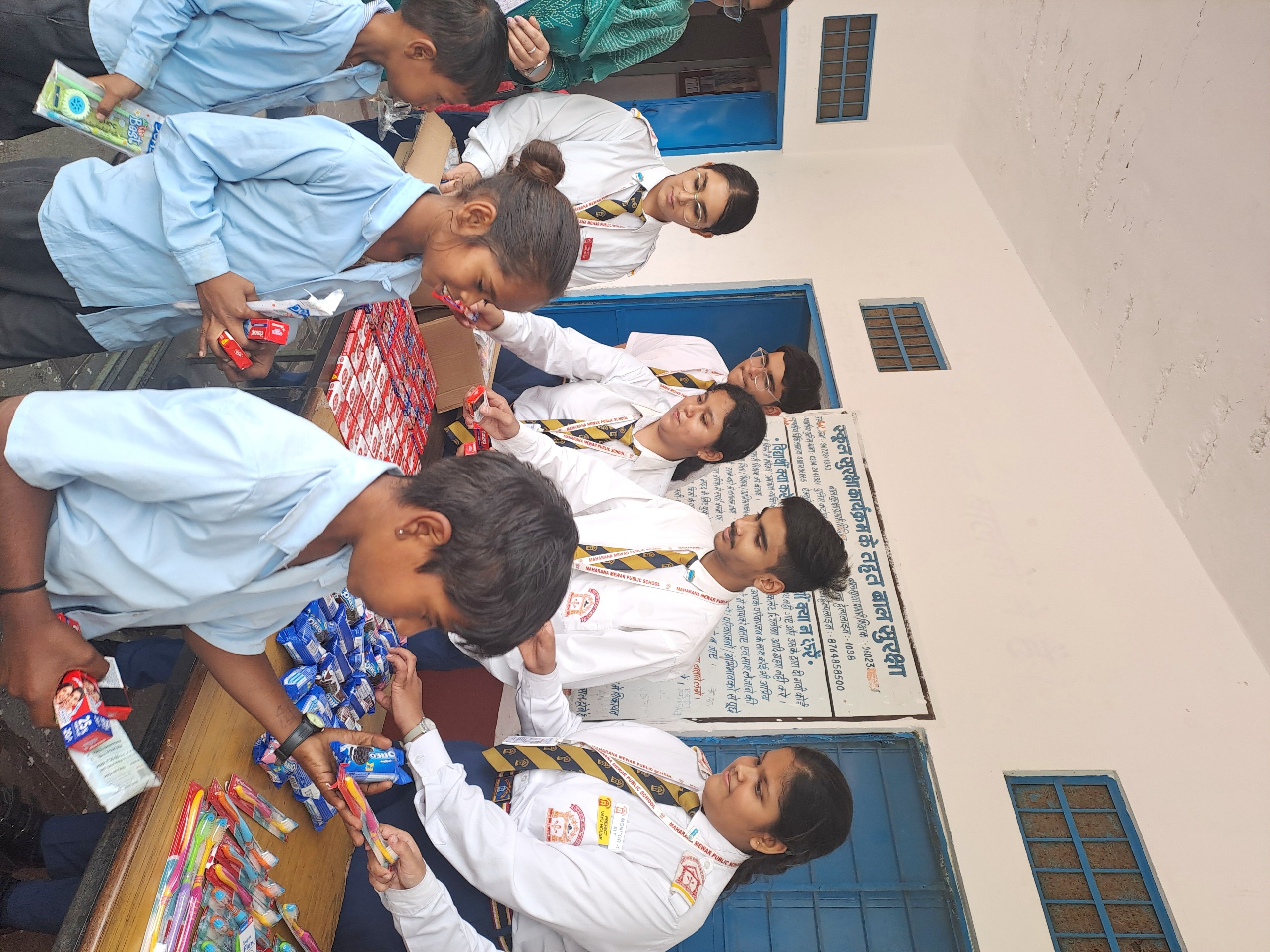 MMPS Interact Club Organizes Educational and Hygiene Awareness Visit