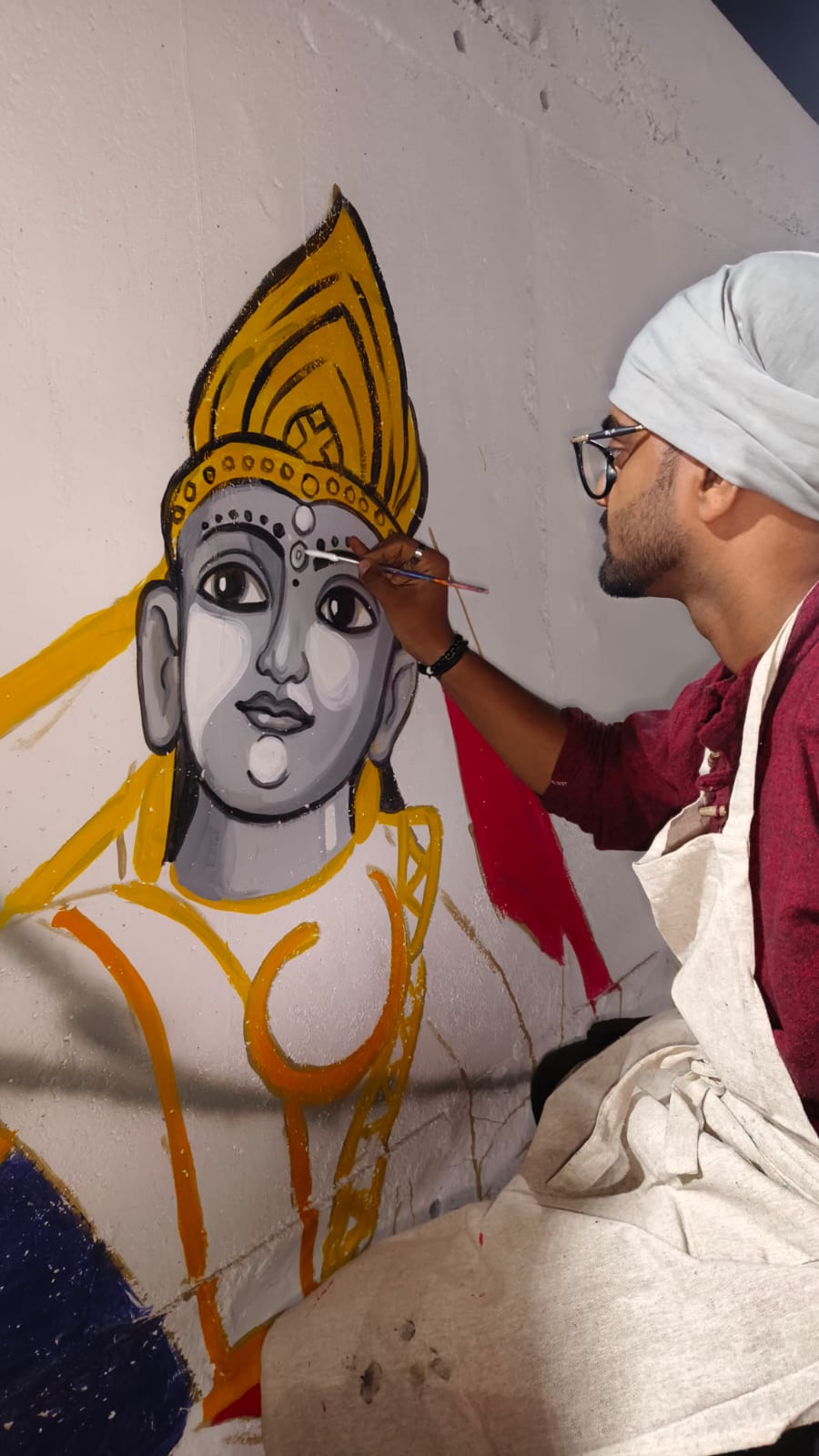 उदयपुर को रंगों में लपेटता सामूहिक सृजन का उत्सव