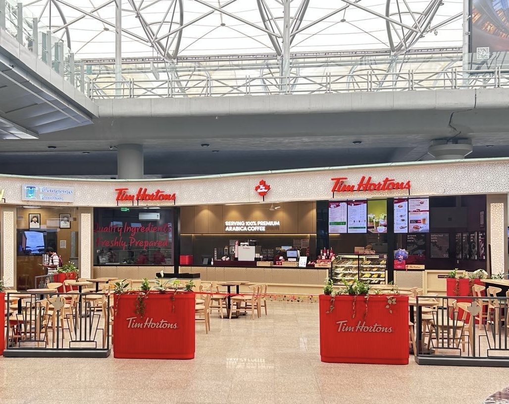 Tim Hortons® continues India expansion, now also at Hyderabad Airport Arrivals!