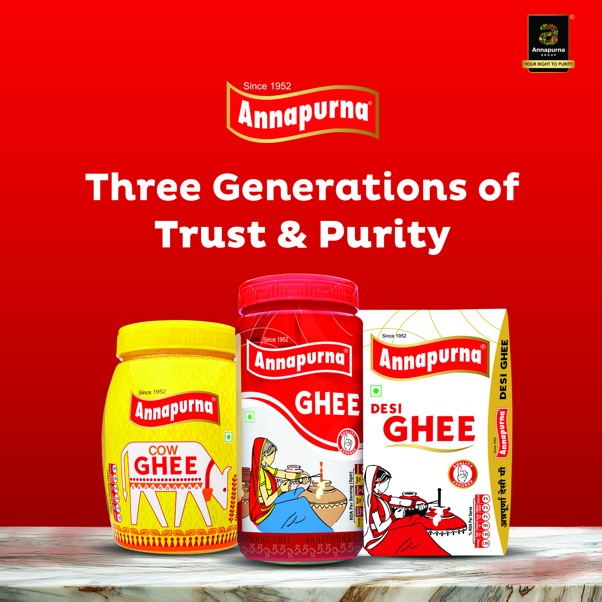 Annapurna Ghee: A Trusted Household Name for Over Three Generations Expanding Across PAN India