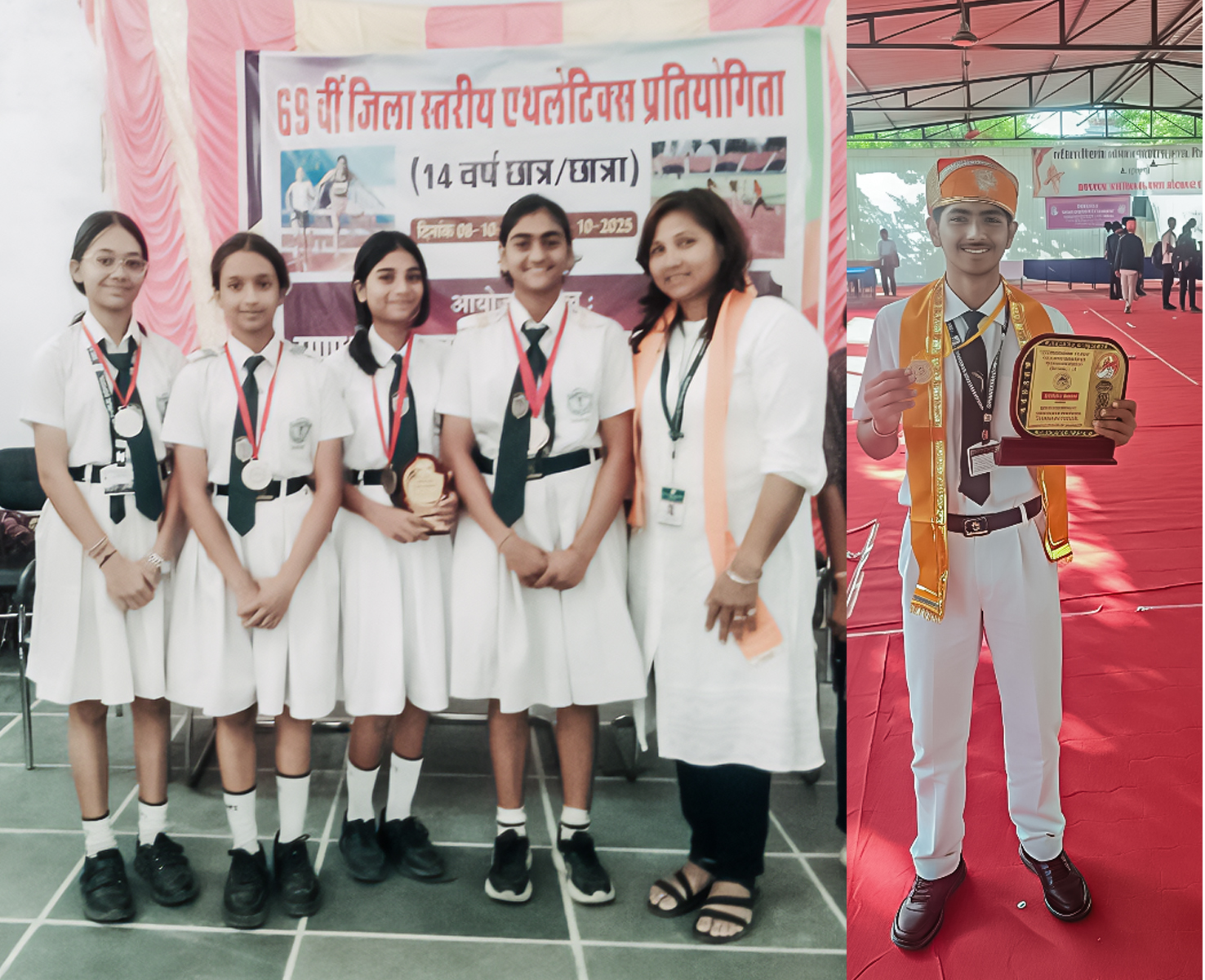 DPS Udaipur Students Shine at District-Level Athletics Competition
