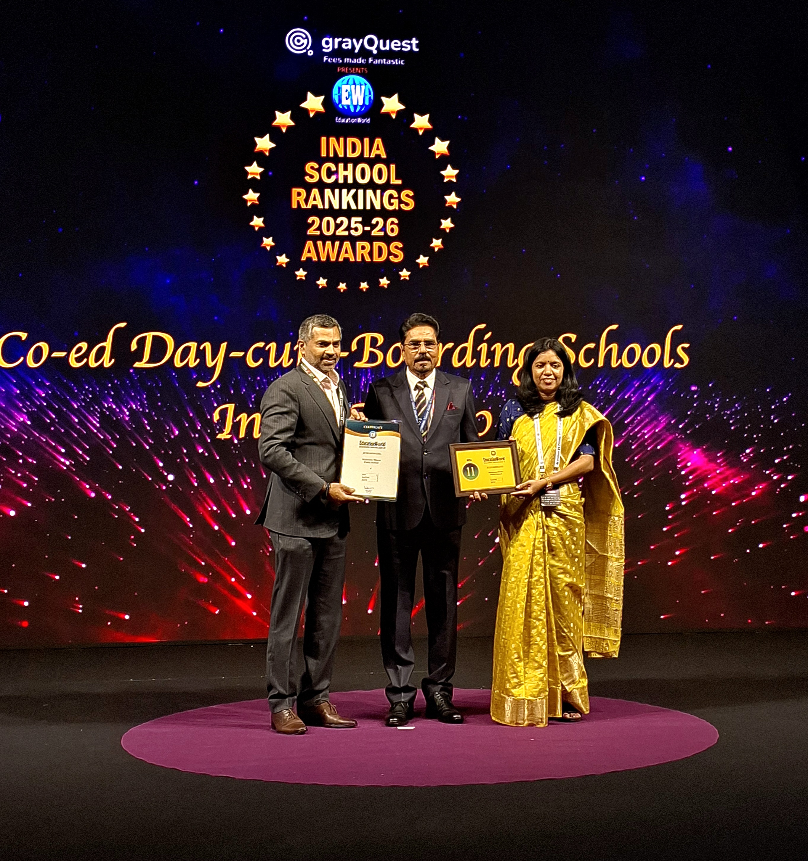 Maharana Mewar Public School Ranked 2nd in Rajasthan and 11th in India in EducationWorld India School Rankings