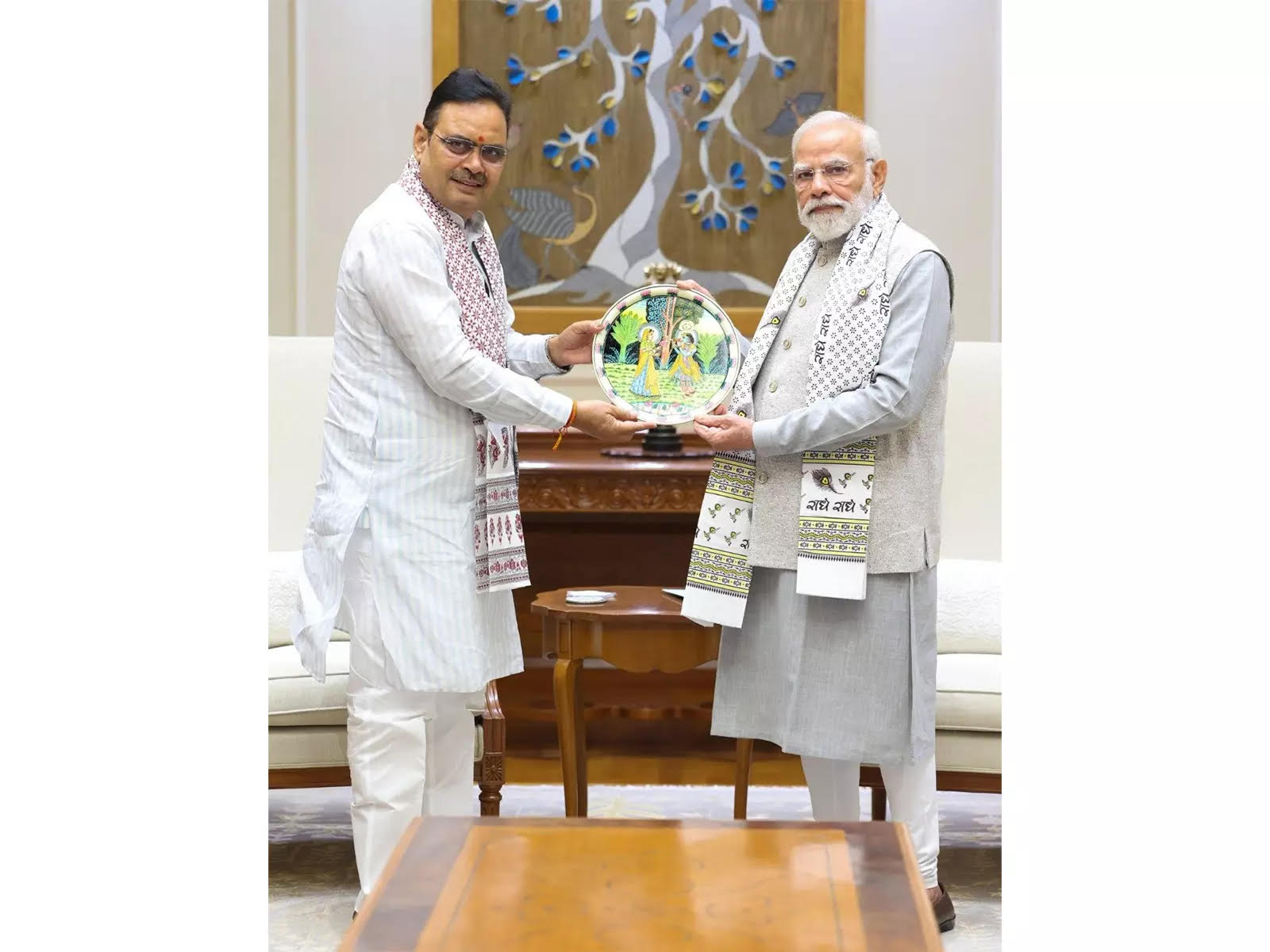 राजस्थान के मुख्यमंत्री भजनलाल शर्मा की प्रधानमंत्री नरेंद्र मोदी से मुलाकात को लेकर कई कयास